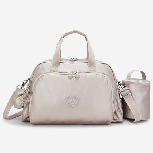KIPLING Camama Metallic Glow Large baby bag (with changing mat) 13556-48I