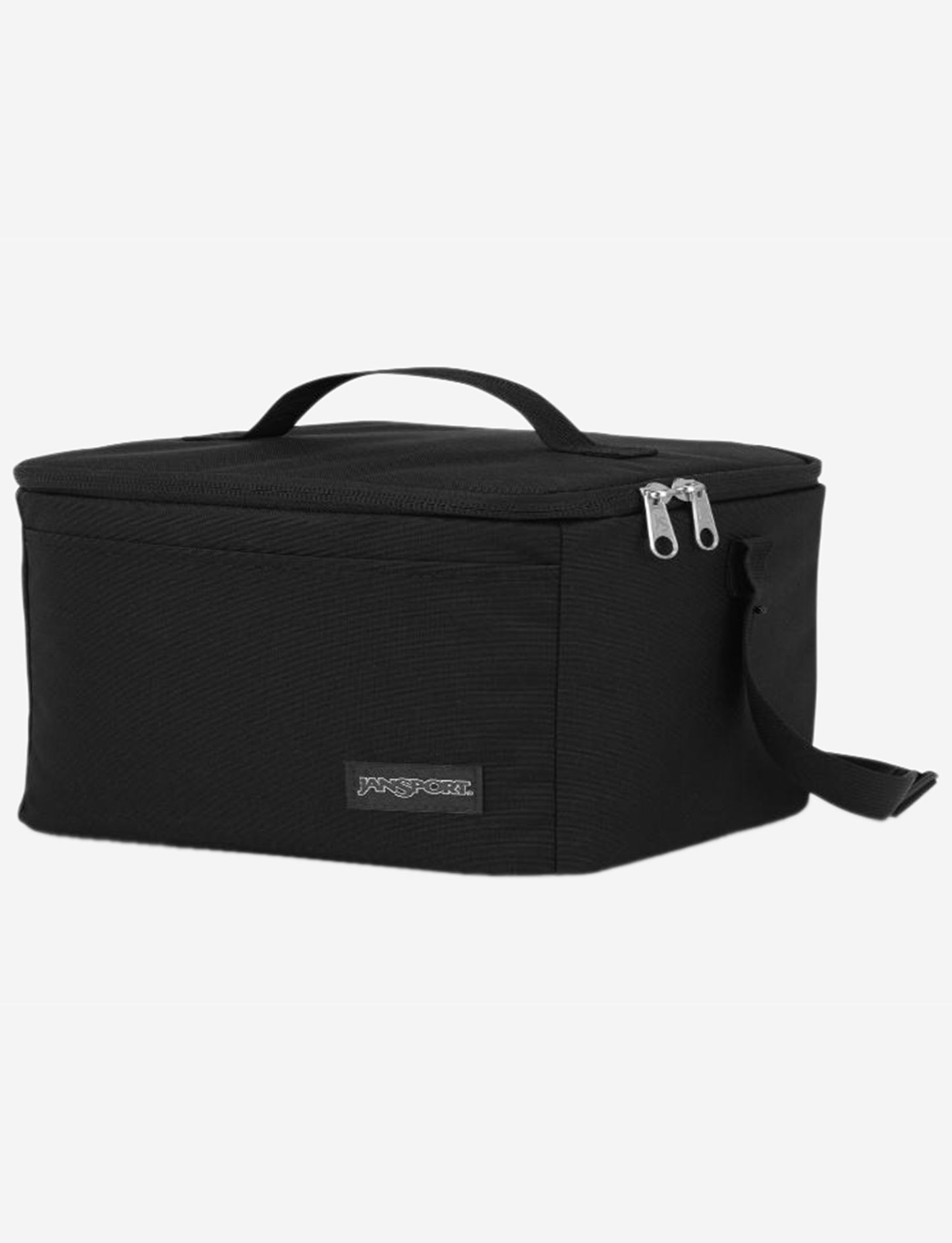 حقيبة غداء جان سبورت سوبر سناك الكبيرة المعزولة باللون الأسود