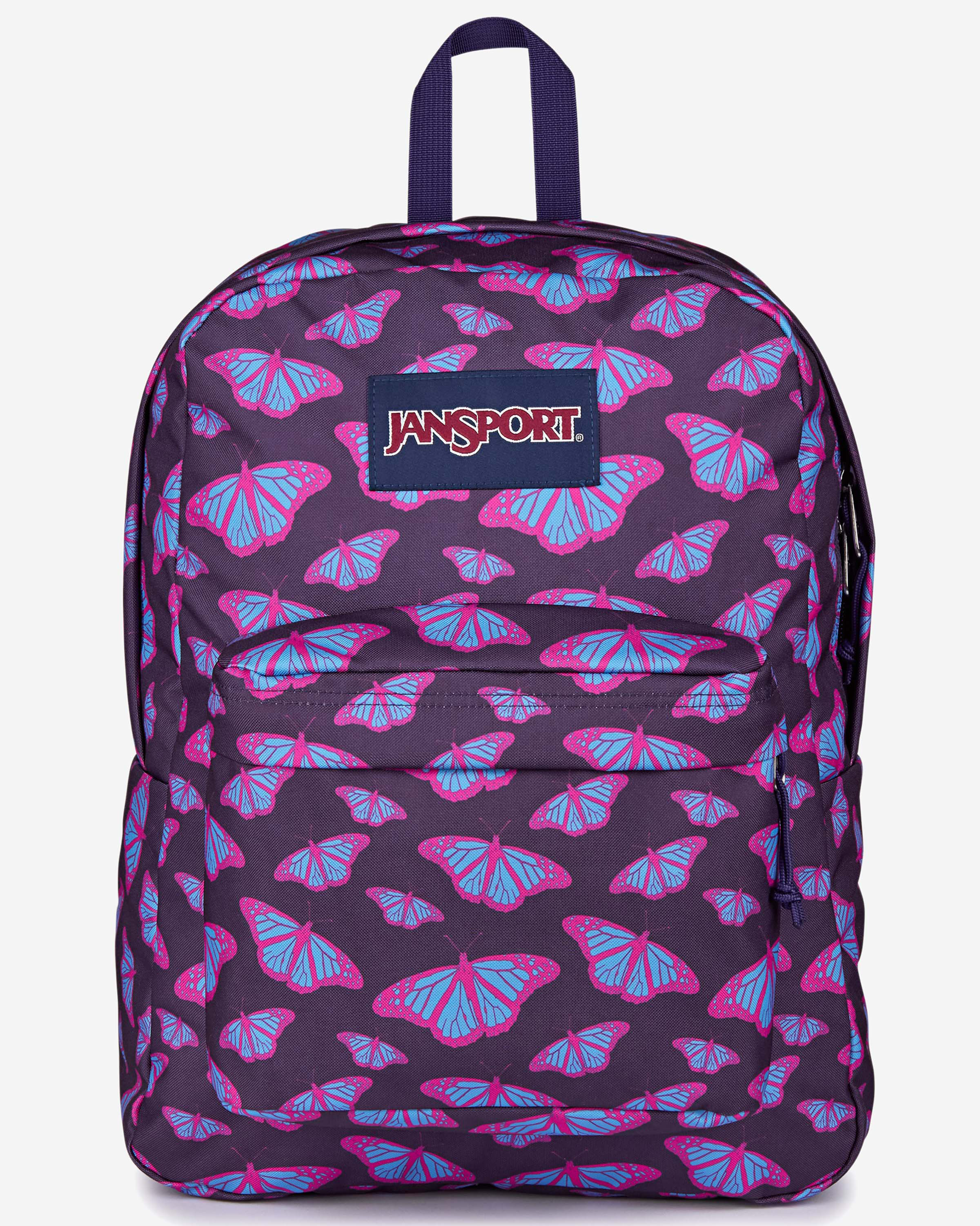 JanSport Superbreak One Flutter By Purple Backpack