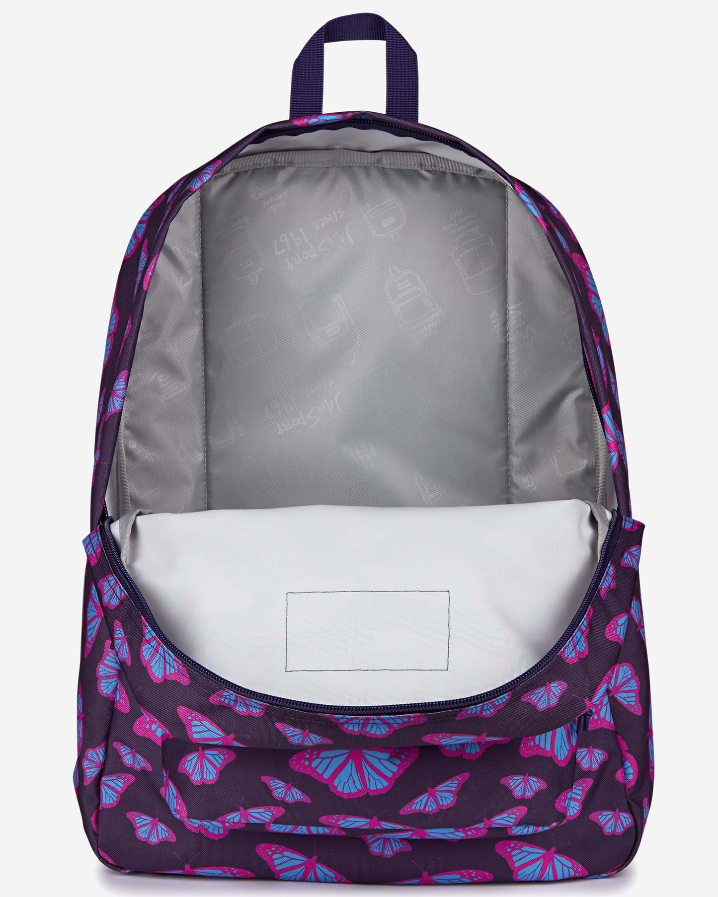 JanSport Superbreak One Flutter By Purple Backpack