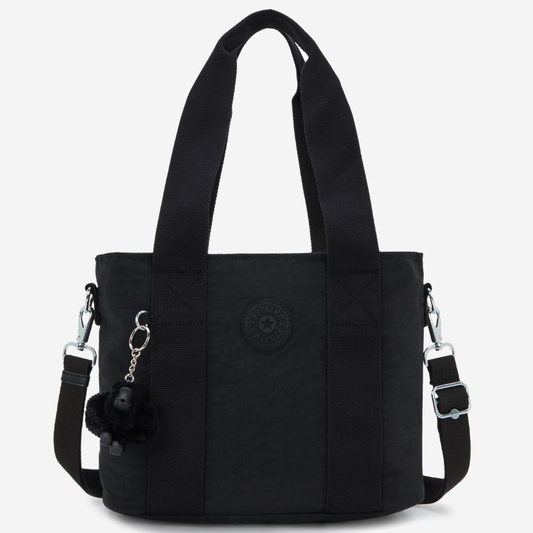 KIPLING Minta M Up Black Noir Medium tote (with removable shoulderstrap) I8642-P39