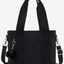 KIPLING مينتا أم أب باللون الأسود نوار حقيبة حمل متوسطة (مع حزام كتف قابل للإزالة) I8642-P39