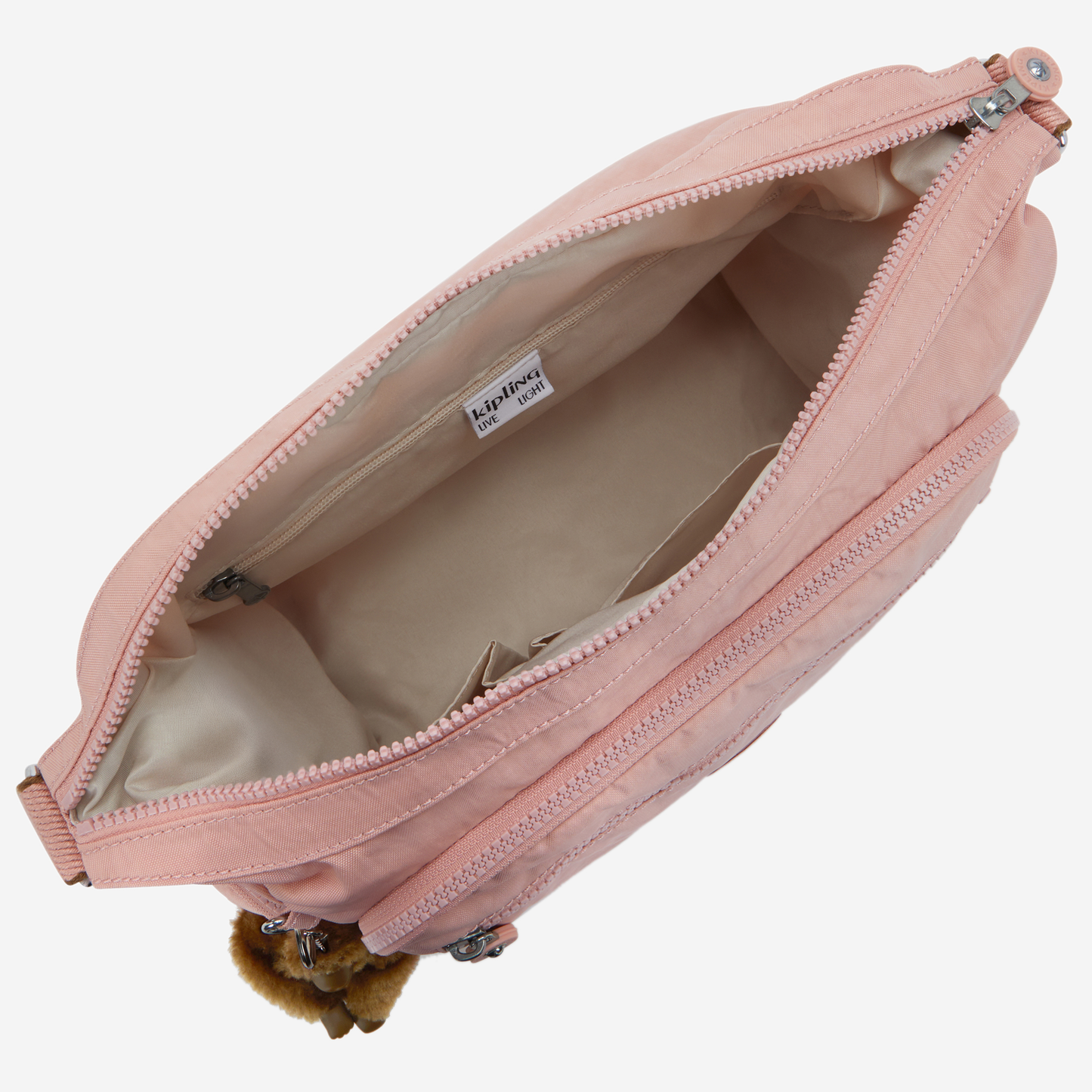 KIPLING Gabbie Memory Pink Large crossbody 15255-0PN