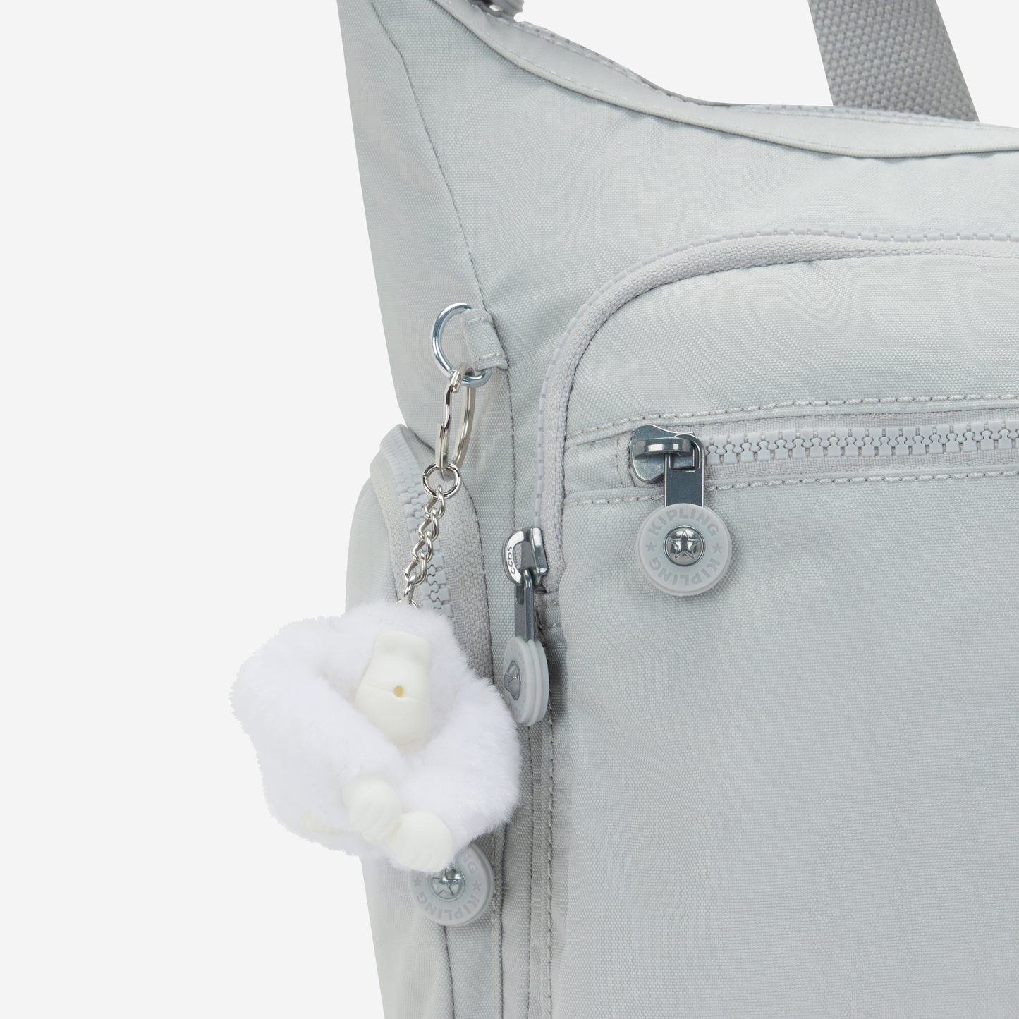 KIPLING Gabbie Easy Grey Large crossbody 15255-9RW