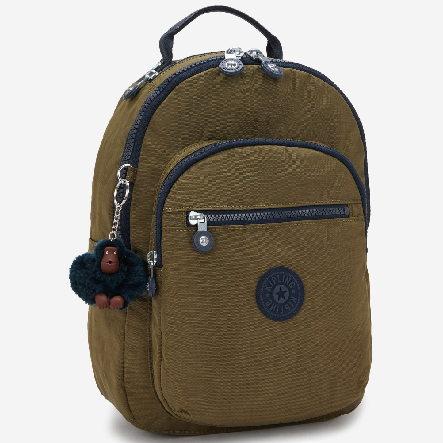 KIPLING Seoul S Treasure Green Small backpack (with tablet compartment) I4345-1HW