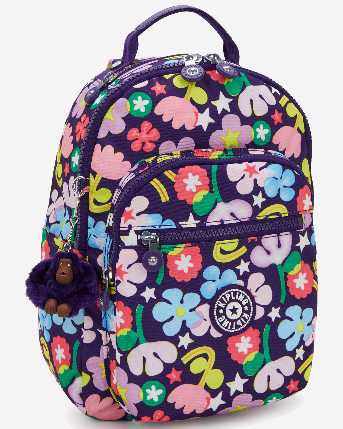Kipling  Seoul S Fairy Flower Small Backpack (with Tablet Compartment) I5357-9MO