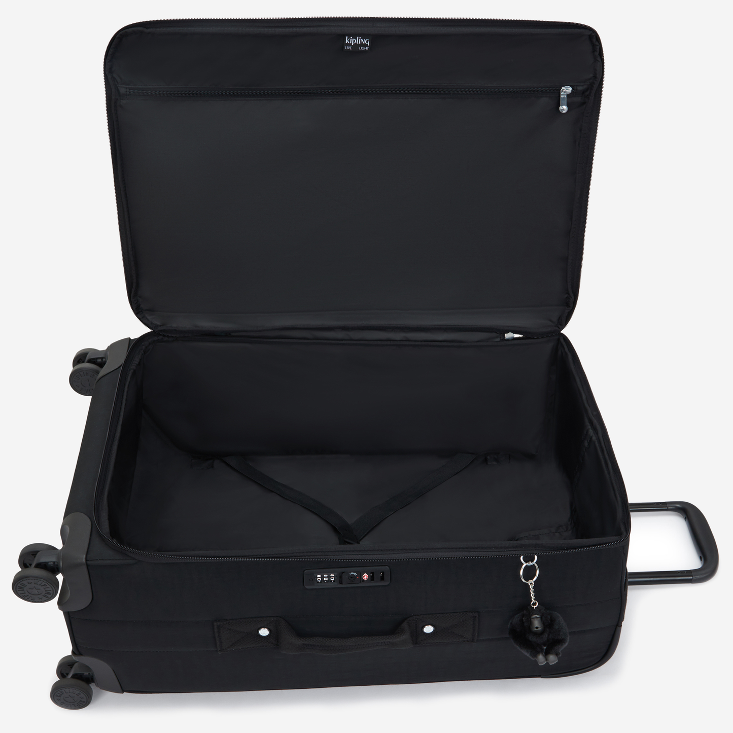 KIPLING Jet M Black Noir Medium wheeled luggage I9749-P39