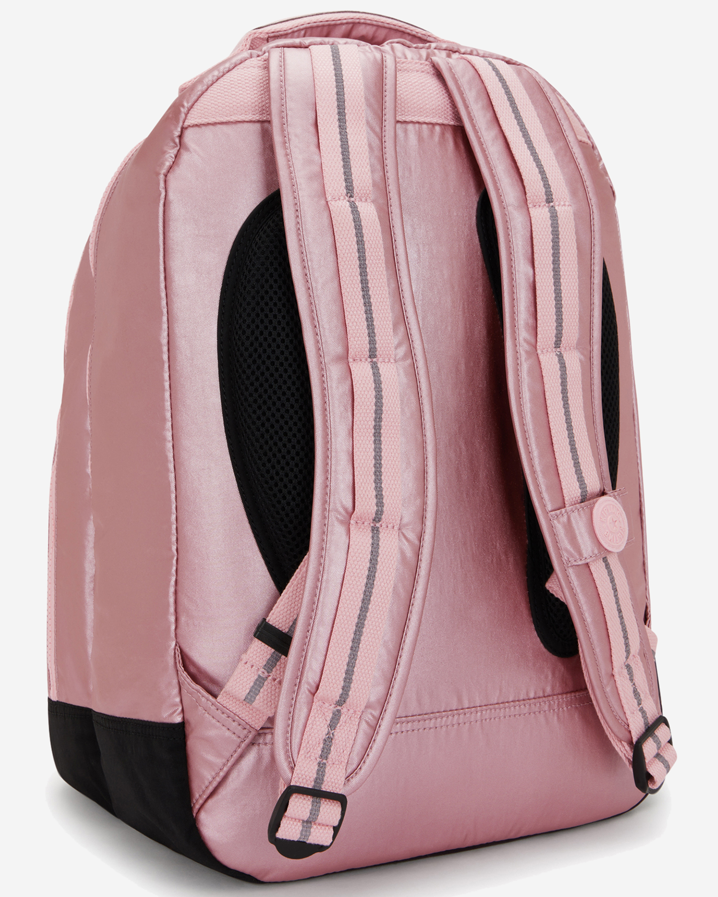 Kipling  Class Room Bronze Pink Met Large Backpack with Laptop Compartment I5213-3MD