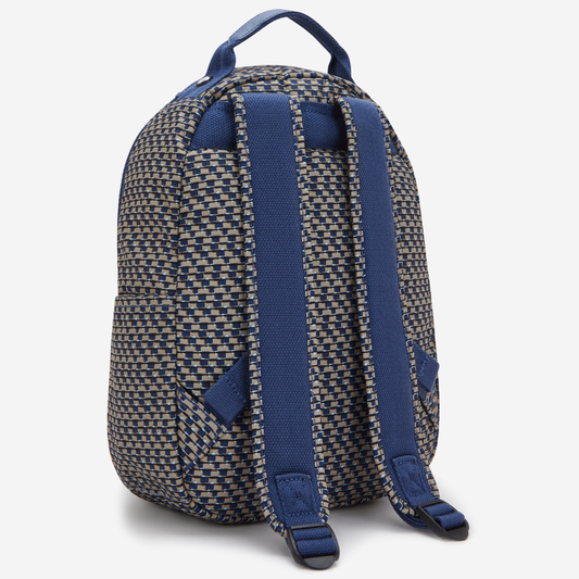 KIPLING Seoul S Blue on Wire Small backpack (with tablet compartment) I5611-9PC