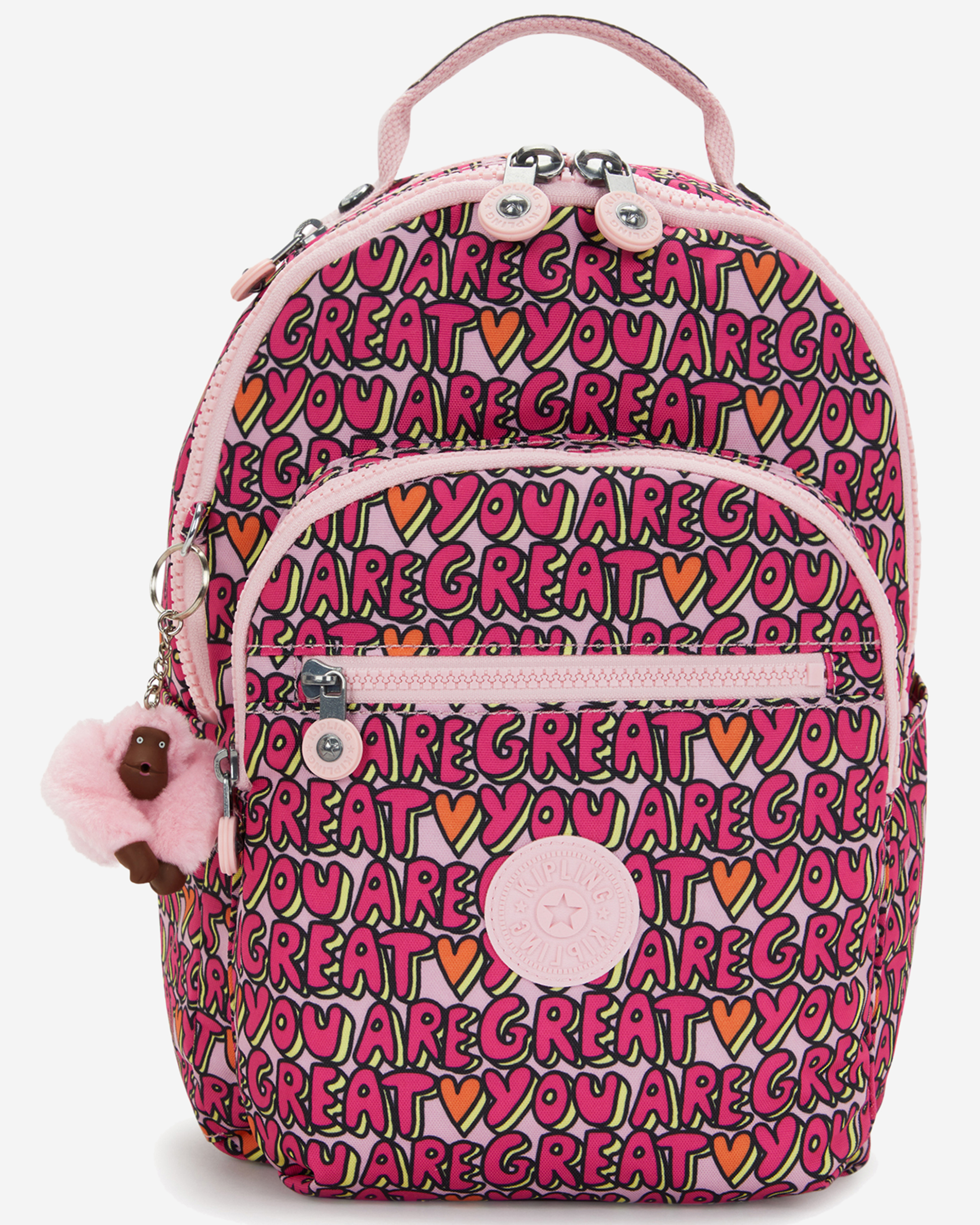 Kipling  Seoul S U R Great Prt Small Backpack (with Tablet Compartment) I5357-6KZ