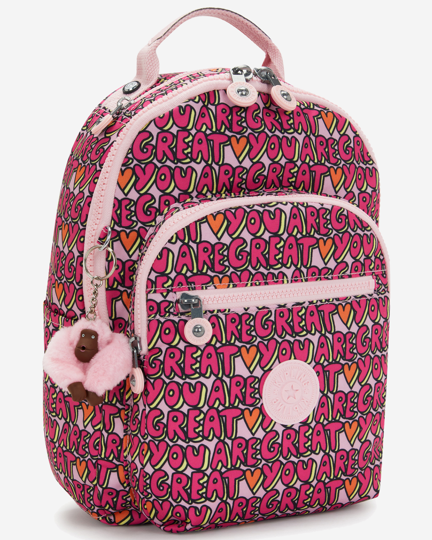 Kipling  Seoul S U R Great Prt Small Backpack (with Tablet Compartment) I5357-6KZ