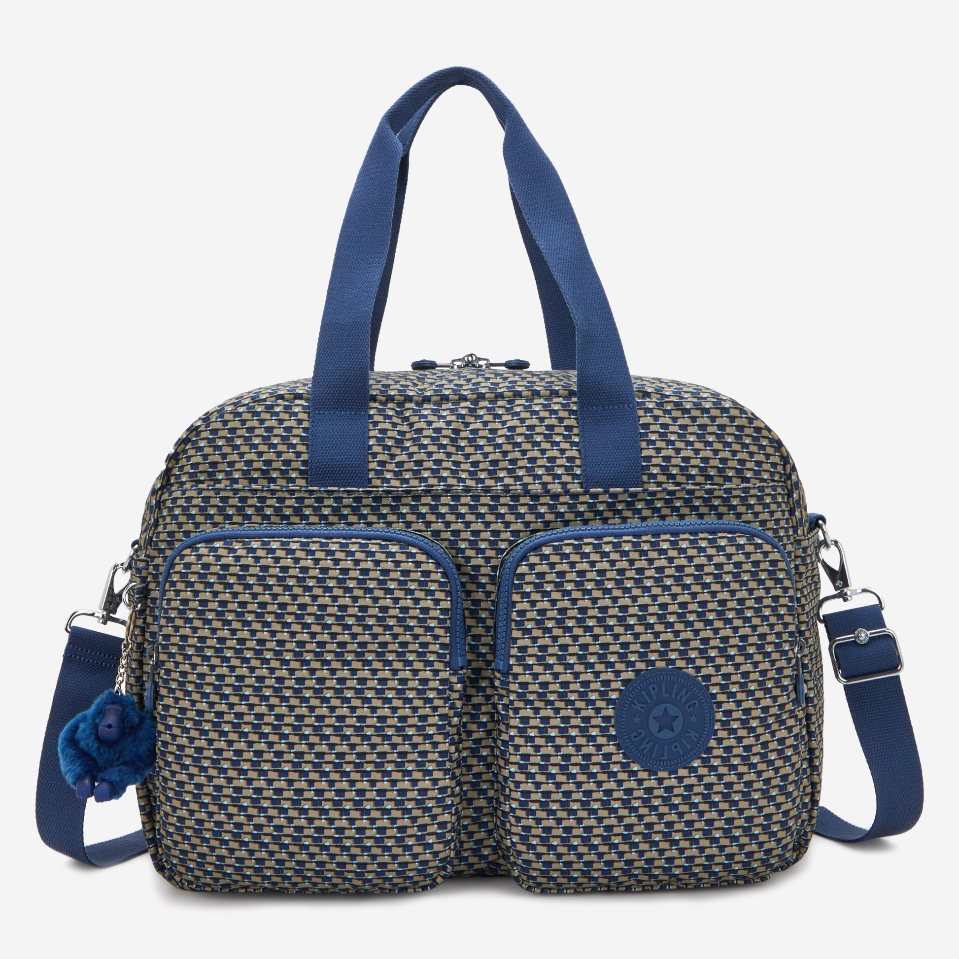 KIPLING Defea Xl Blue on Wire Medium weekender I5839-9PC