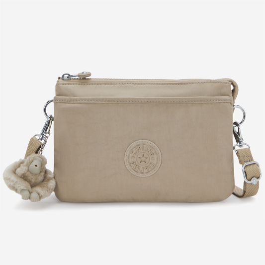 KIPLING Riri Soft Taupe Small crossbody (with removable shoulderstrap) I7590-4PW