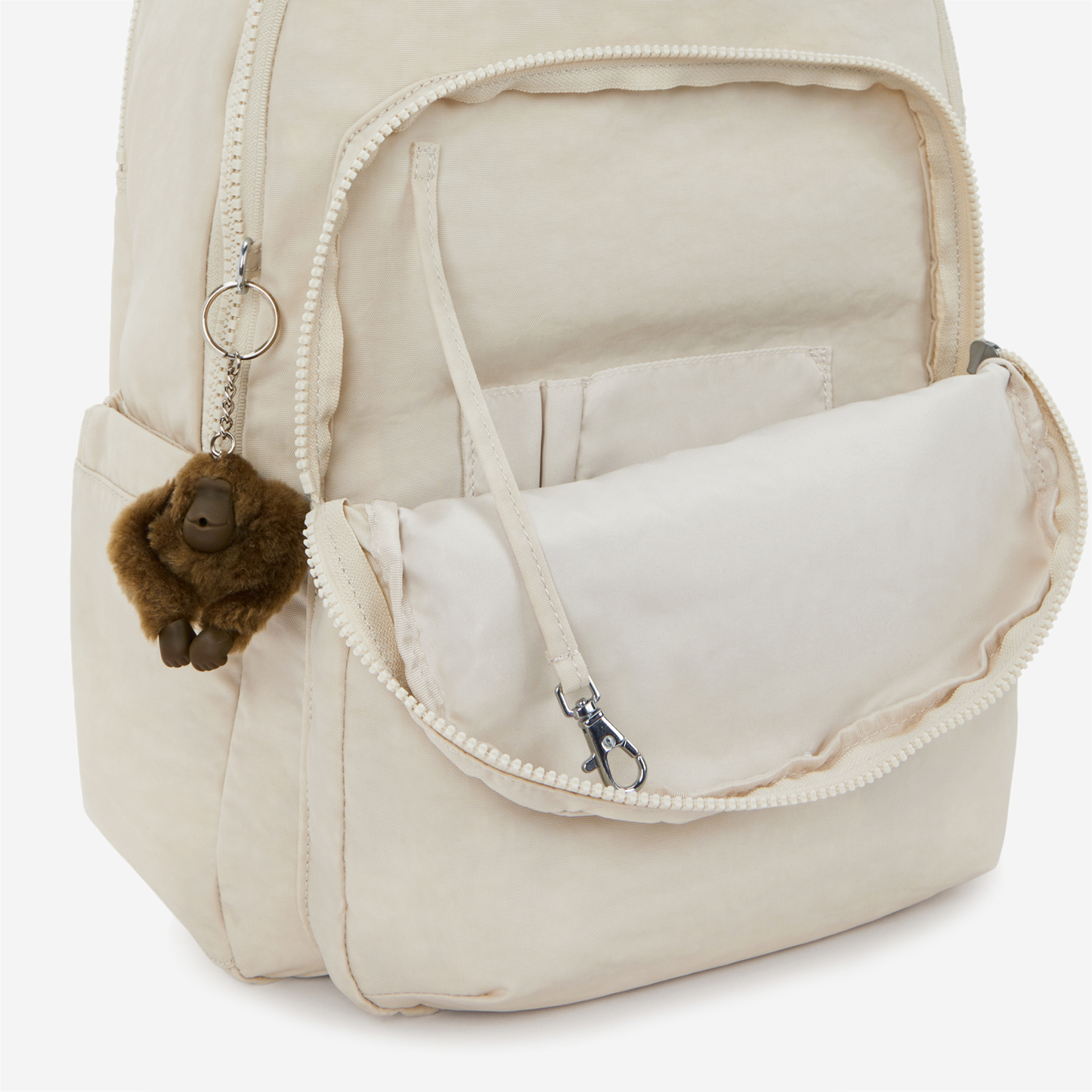 KIPLING Seoul Lap Soft Sand Large backpack (with laptop compartment) I2969-9LO