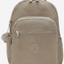 حقيبة ظهر KIPLING Seoul Lap Large باللون الرمادي الفاتح (مع جيب للكمبيوتر المحمول) I2969-4PW