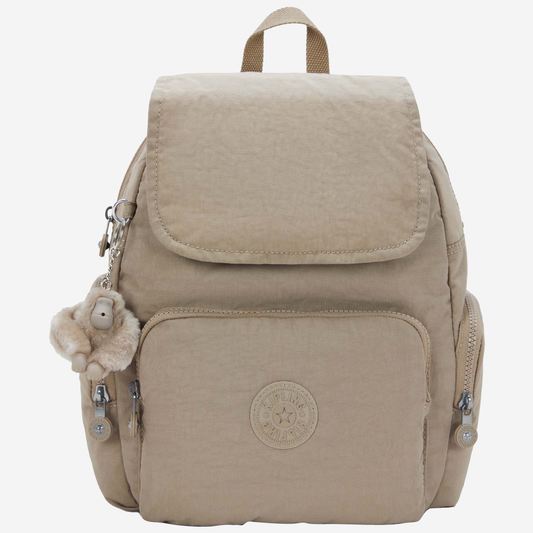KIPLING City Zip S Soft Taupe Small backpack I3523-4PW
