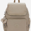 حقيبة ظهر KIPLING City Zip S Soft Taupe صغيرة I3523-4PW