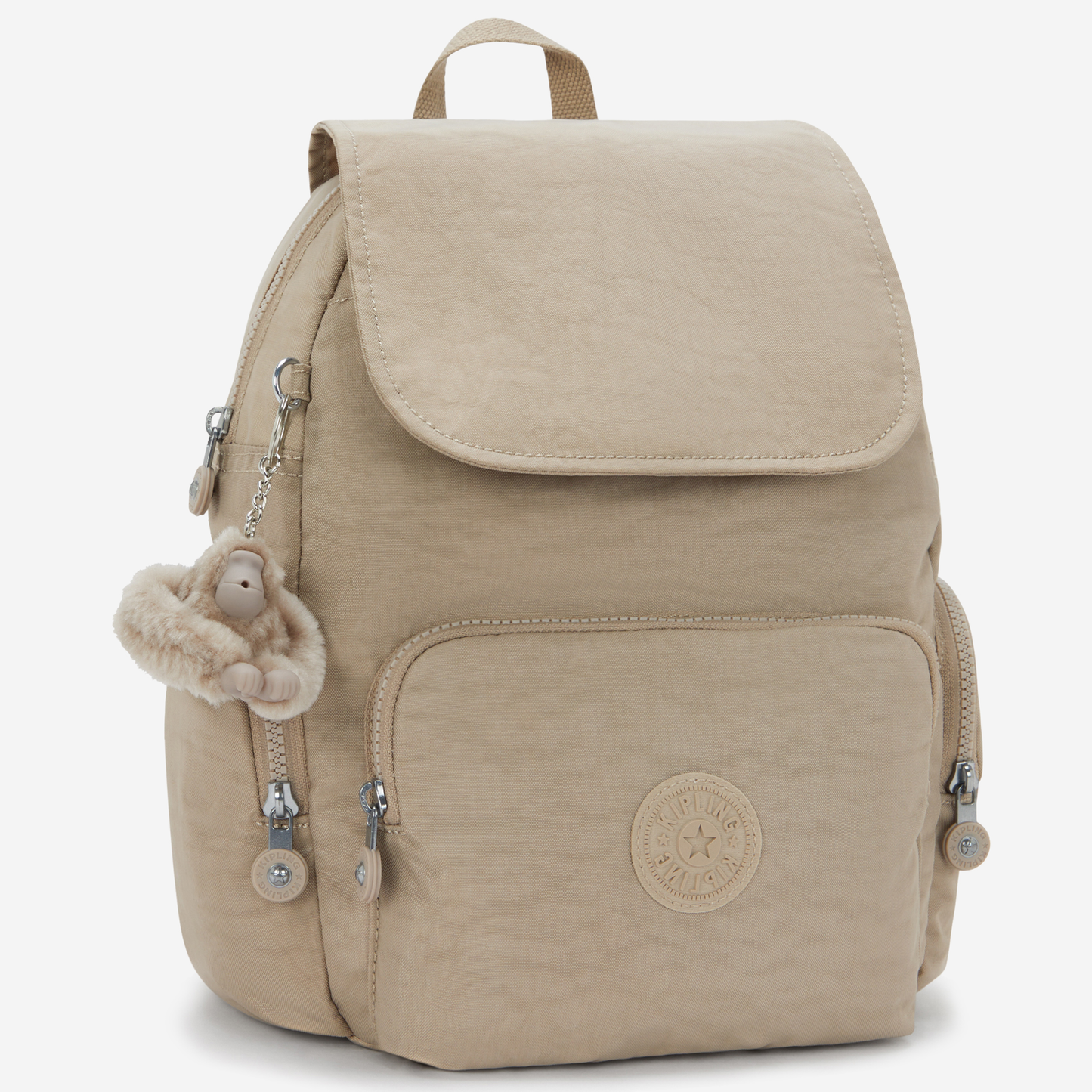 KIPLING City Zip S Soft Taupe Small backpack I3523-4PW