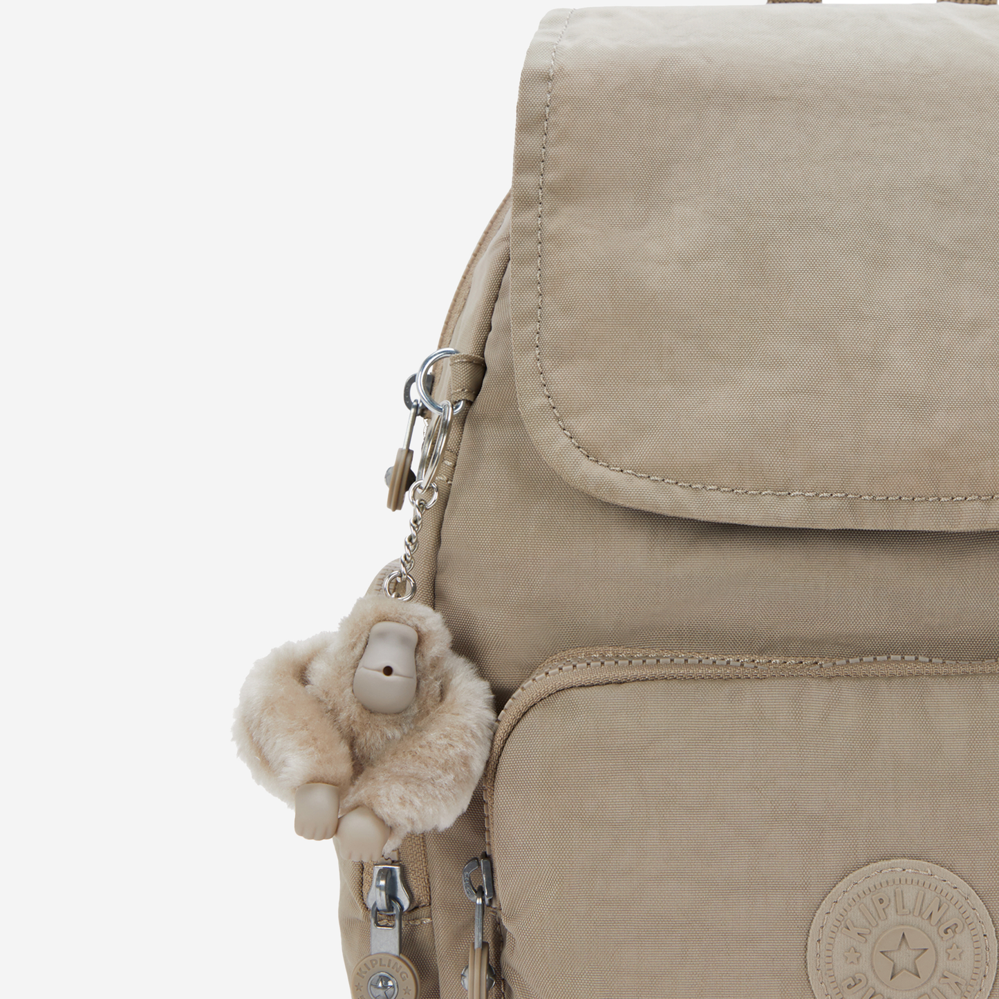 KIPLING City Zip S Soft Taupe Small backpack I3523-4PW