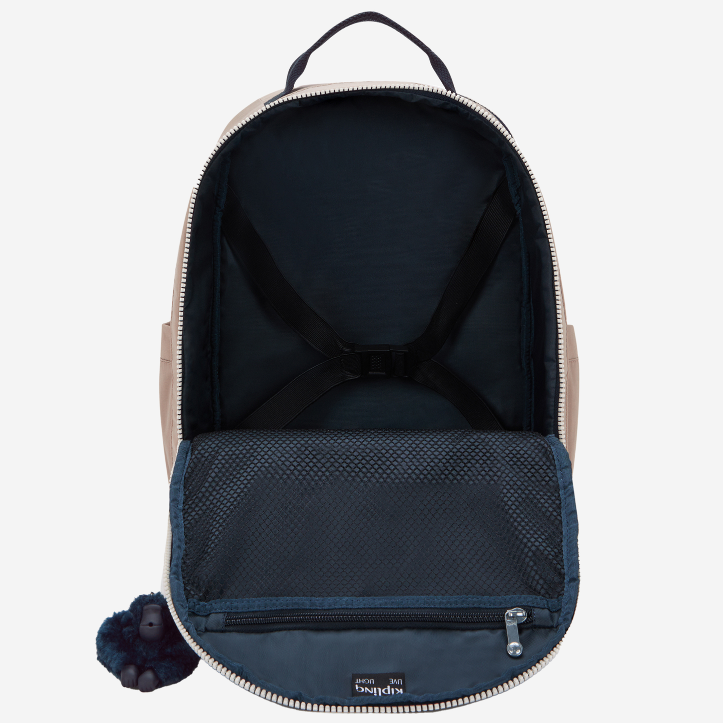 KIPLING Seoul Cabin Soft Taupe C Large travel backpack (with laptop compartment) I9986-7ML