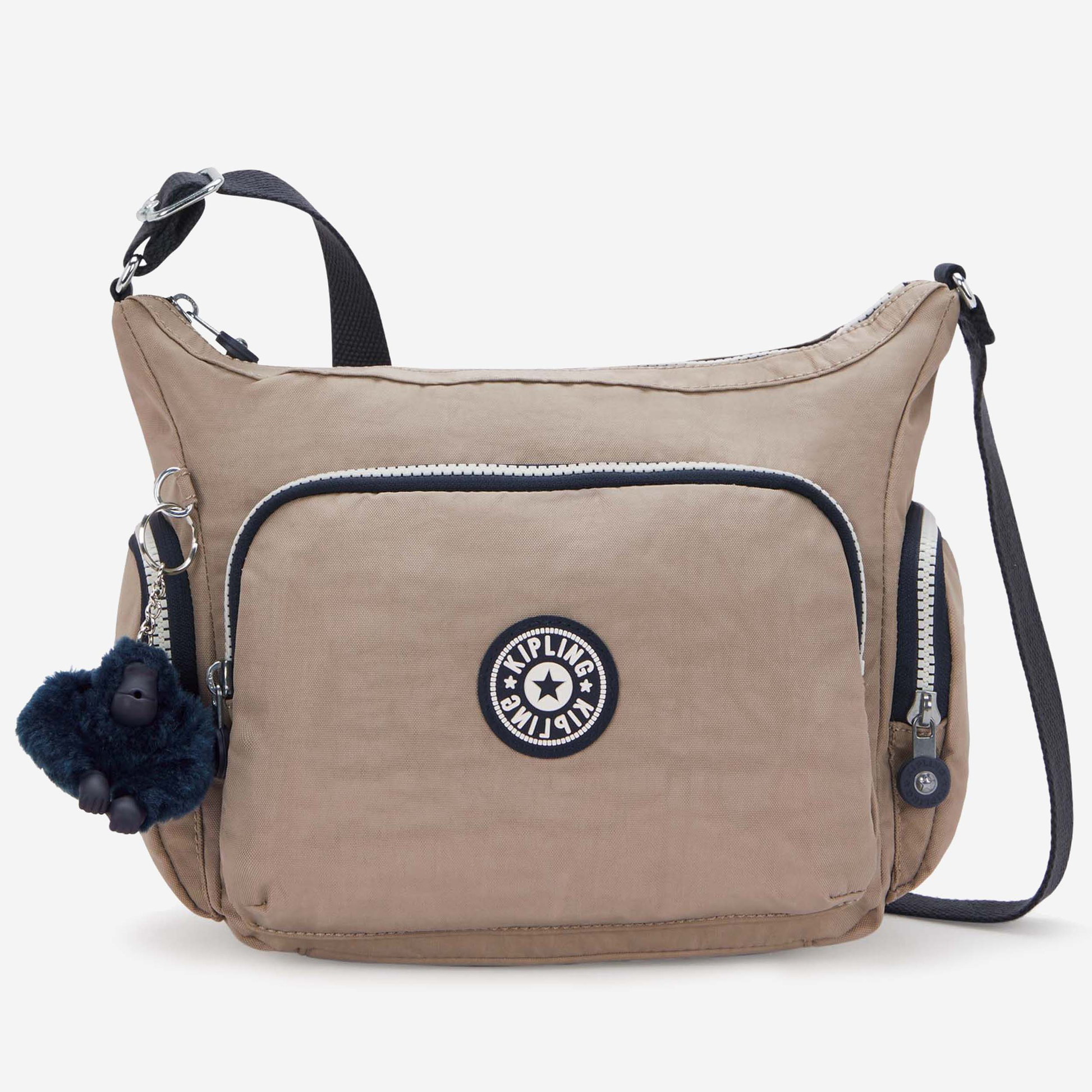 KIPLING Gabb S Soft Taupe C Medium crossbody I4493-7ML