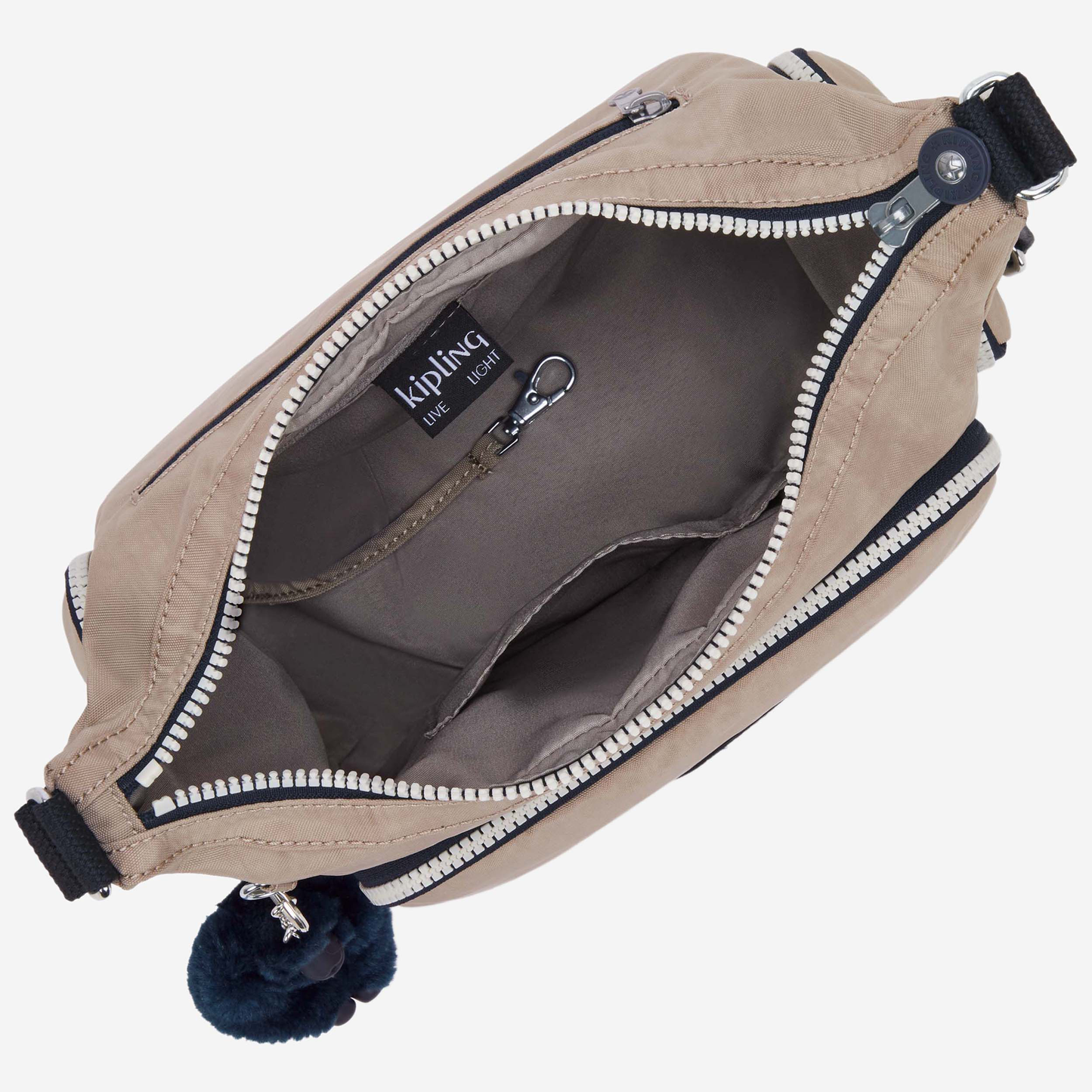 KIPLING Gabb S Soft Taupe C Medium crossbody I4493-7ML