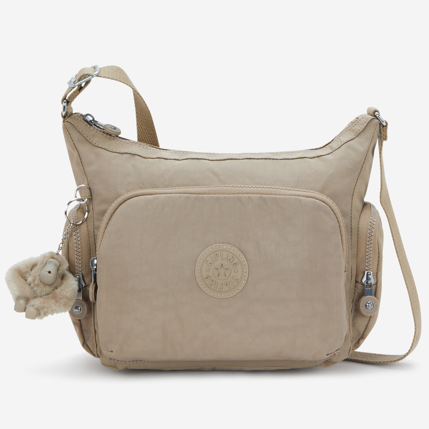 KIPLING Gabb S Soft Taupe Medium crossbody I4493-4PW