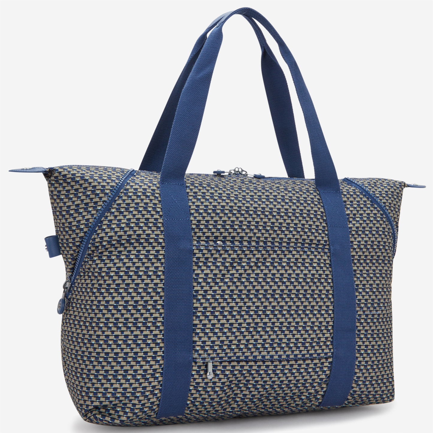 KIPLING Art M Blue on Wire Large tote I6004-9PC