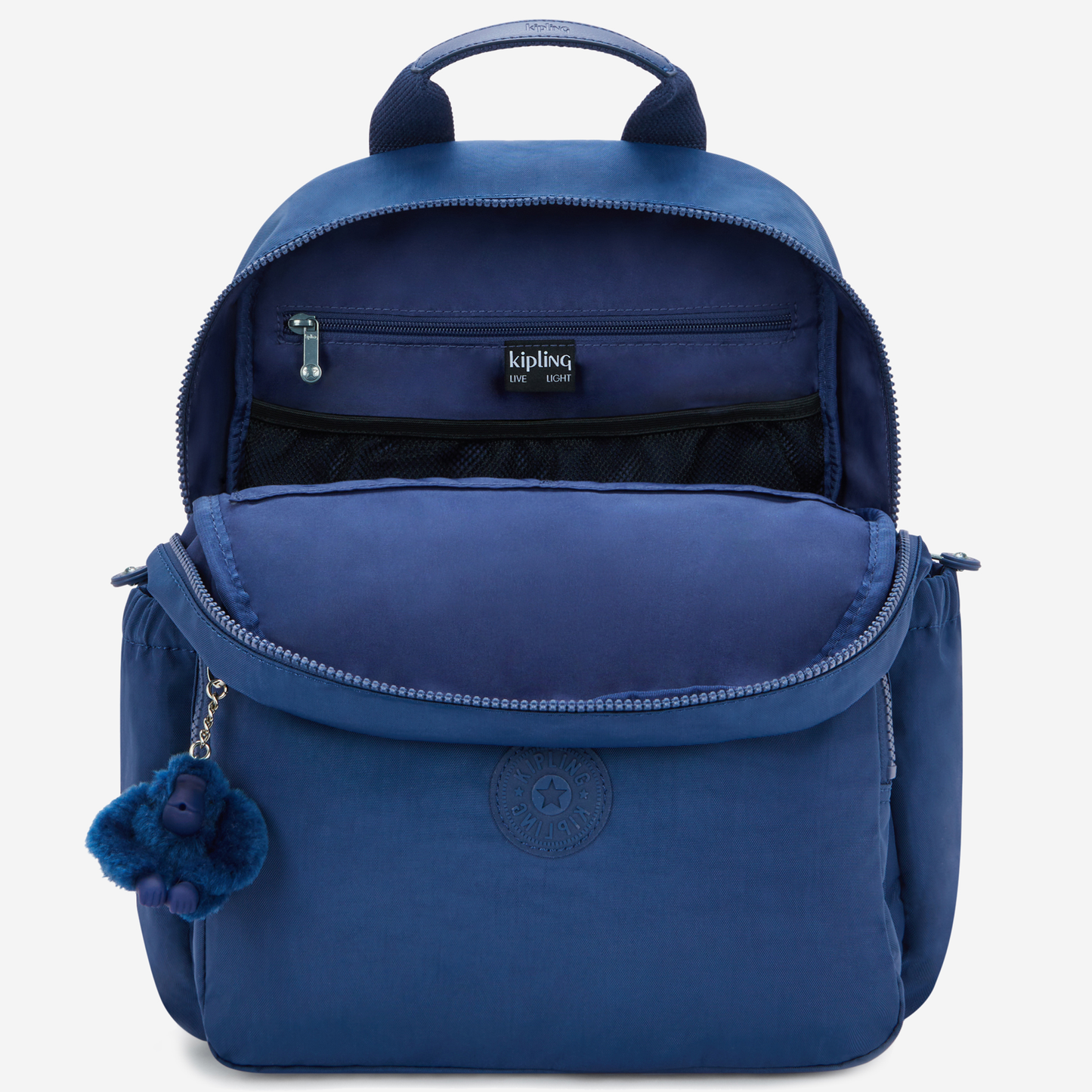 KIPLING Maisie Casual Blue Medium baby backpack (with changing mat) I3339-5PZ