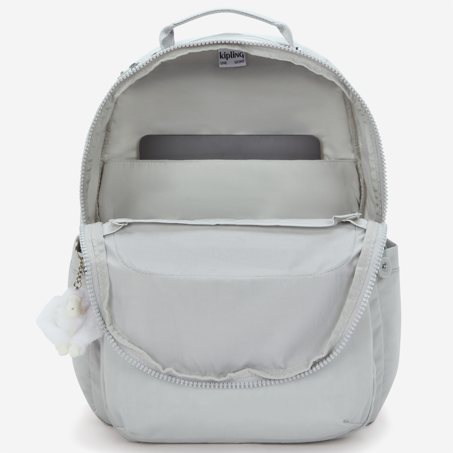 KIPLING Seoul Easy Grey Large backpack I5210-9RW