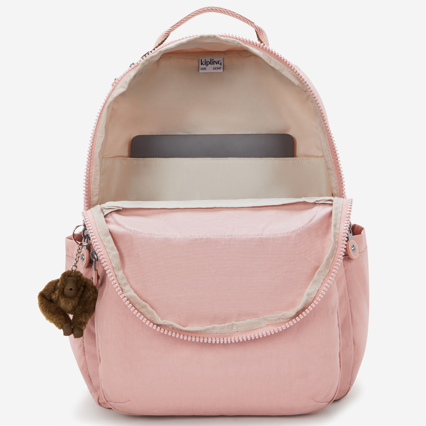 KIPLING Seoul Memory Pink Large backpack I5210-0PN