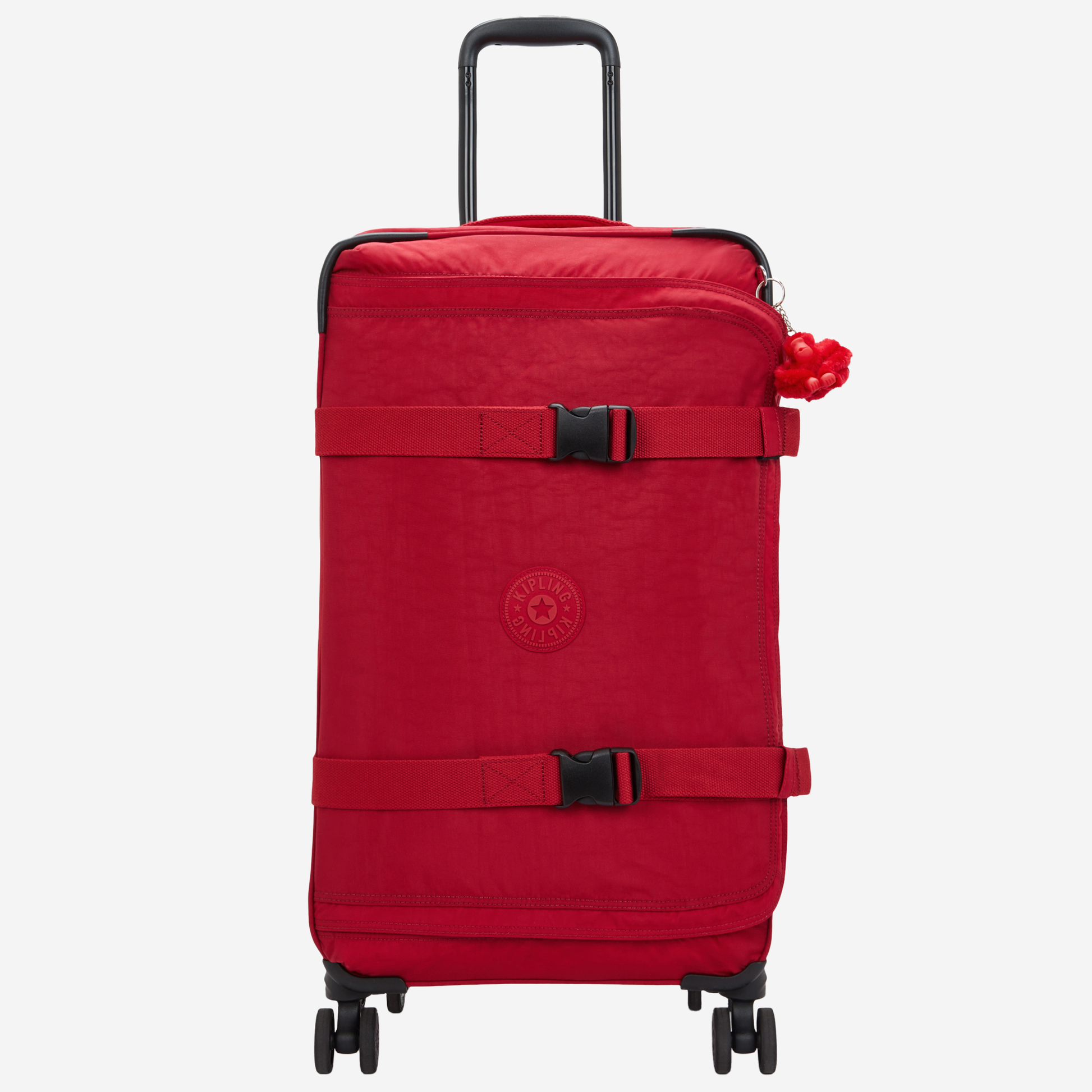 KIPLING Spontaneous M Ruby Red Medium wheeled luggage I6918-1NW