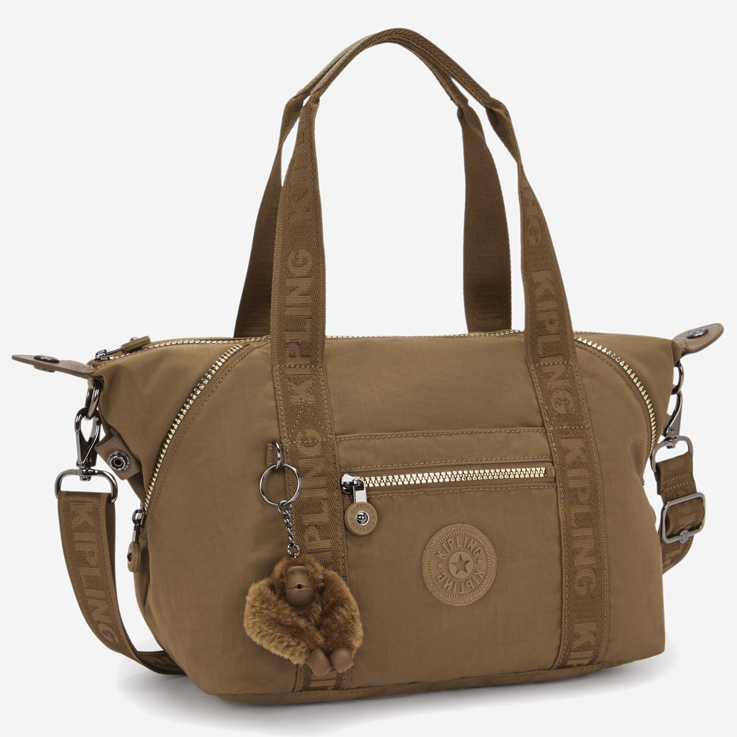 KIPLING Art Mini Glorious Khaki Small handbag (with removable shoulderstrap) I4781-1MR