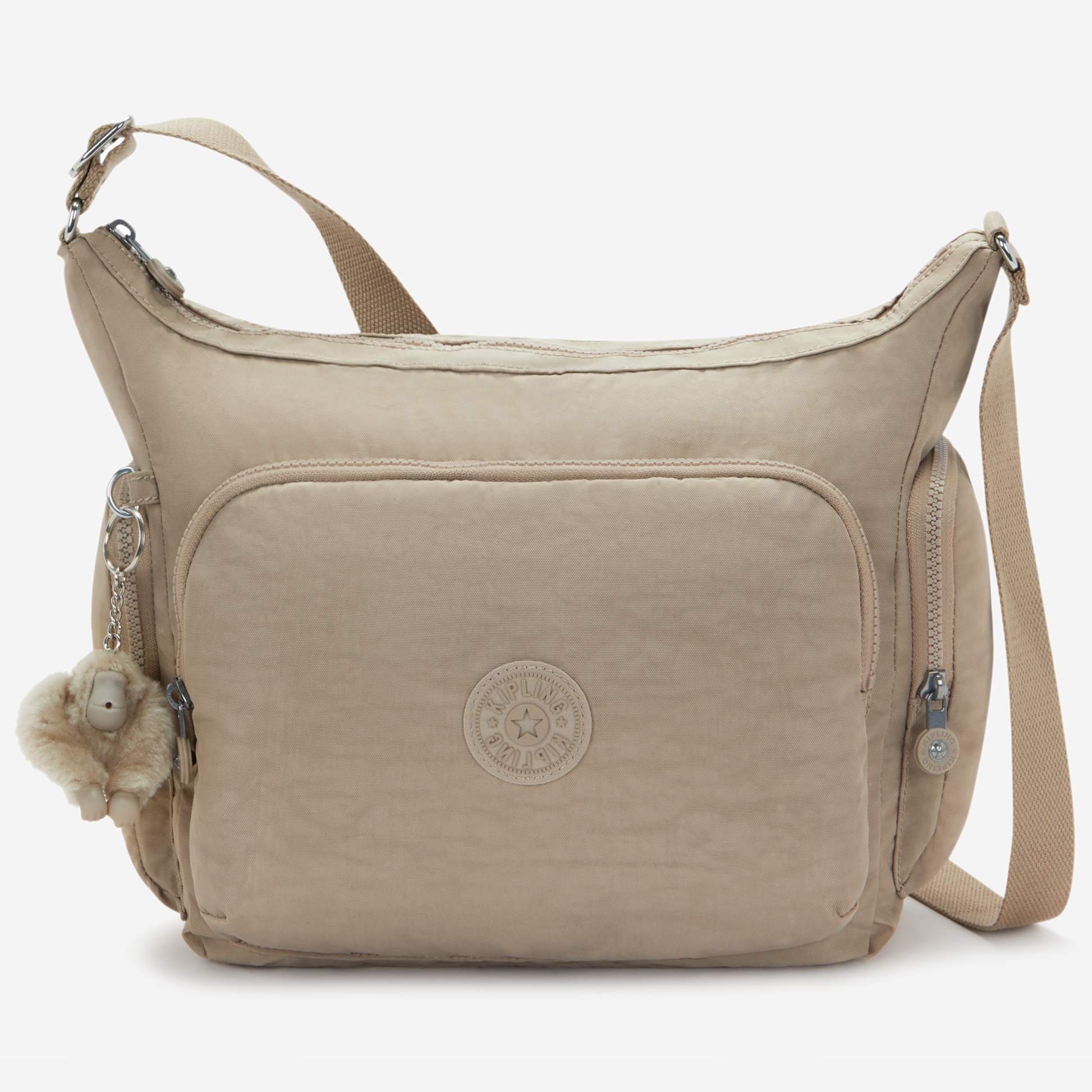 KIPLING Gabb Soft Taupe Large crossbody I5740-4PW