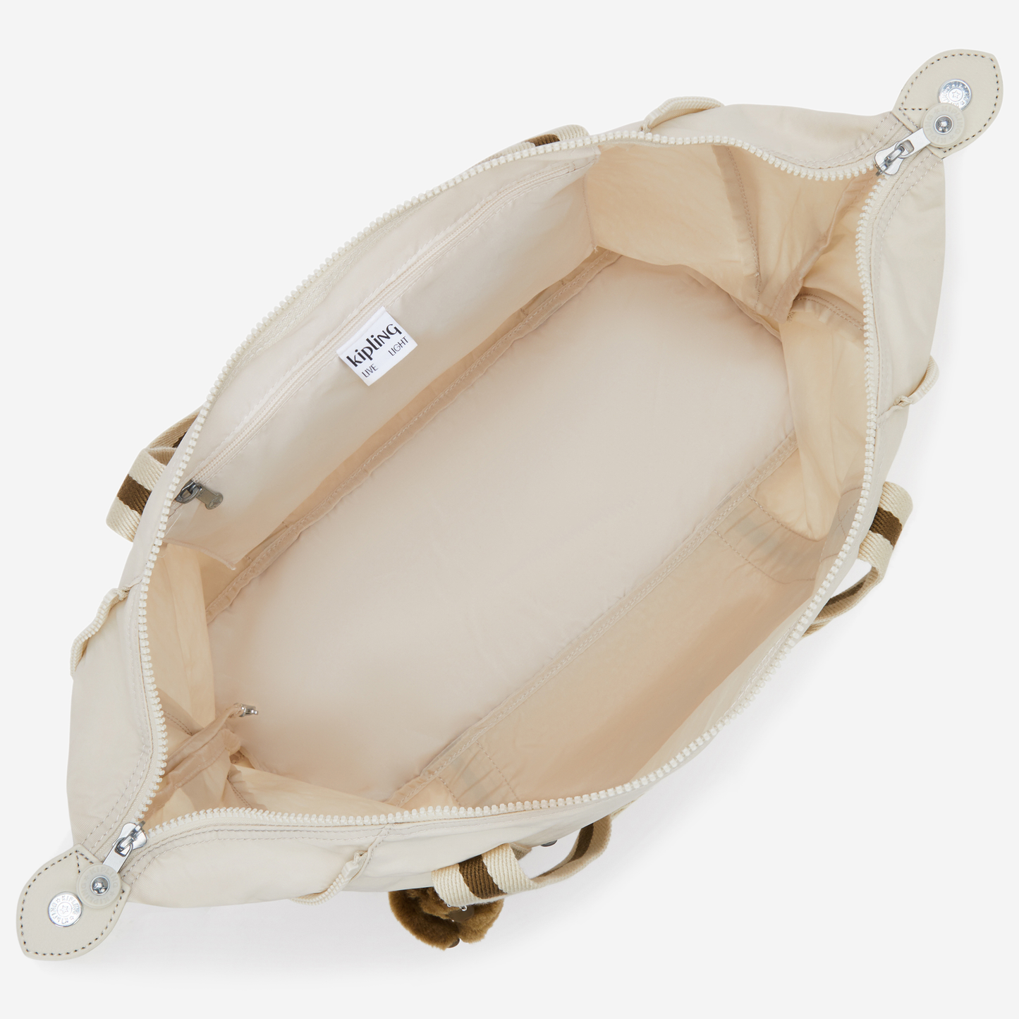 KIPLING Art M Soft Sand Large tote 13405-9LO