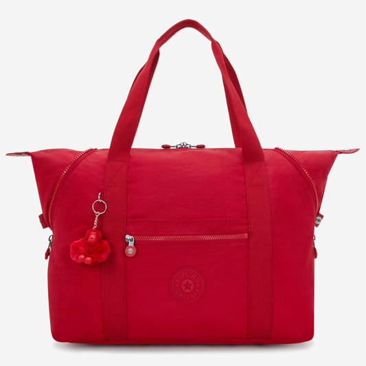 KIPLING Art M Ruby Red Large tote 13405-1NW