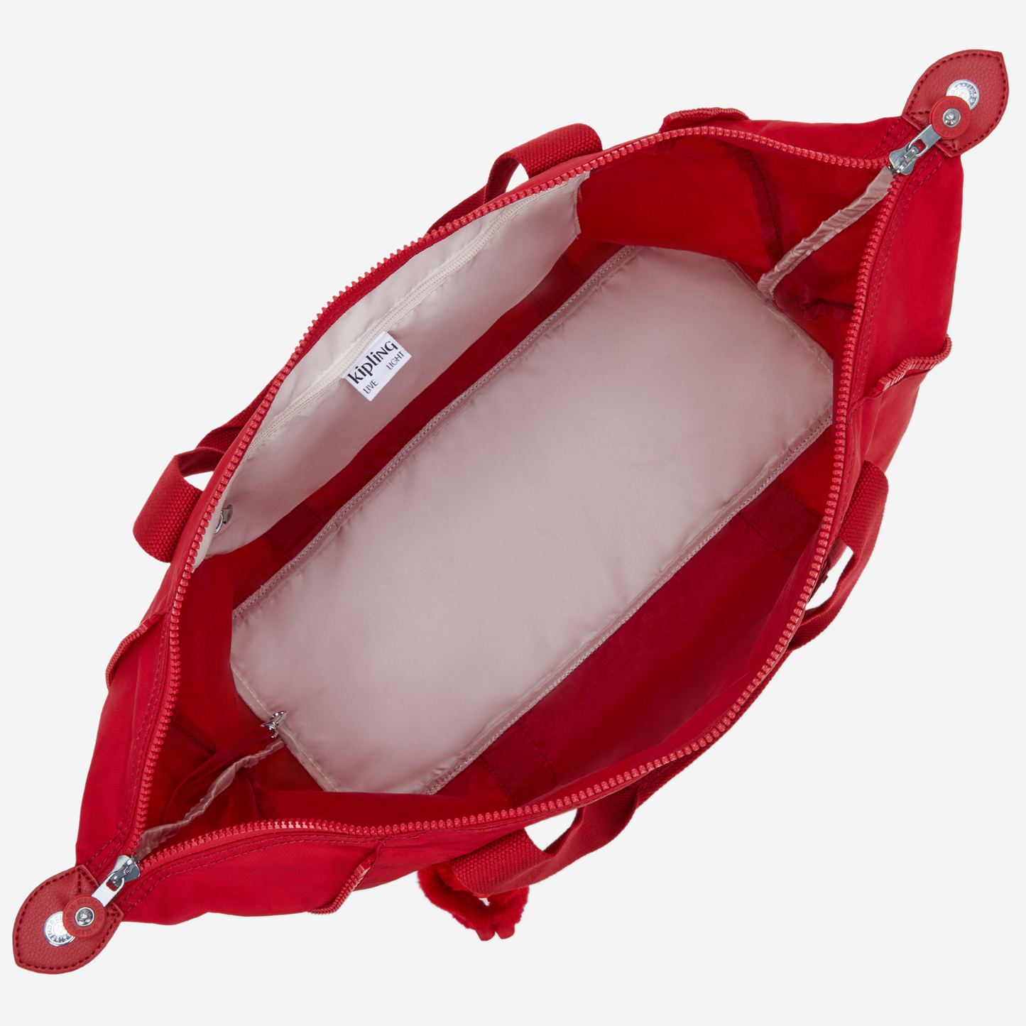 KIPLING Art M Ruby Red Large tote 13405-1NW