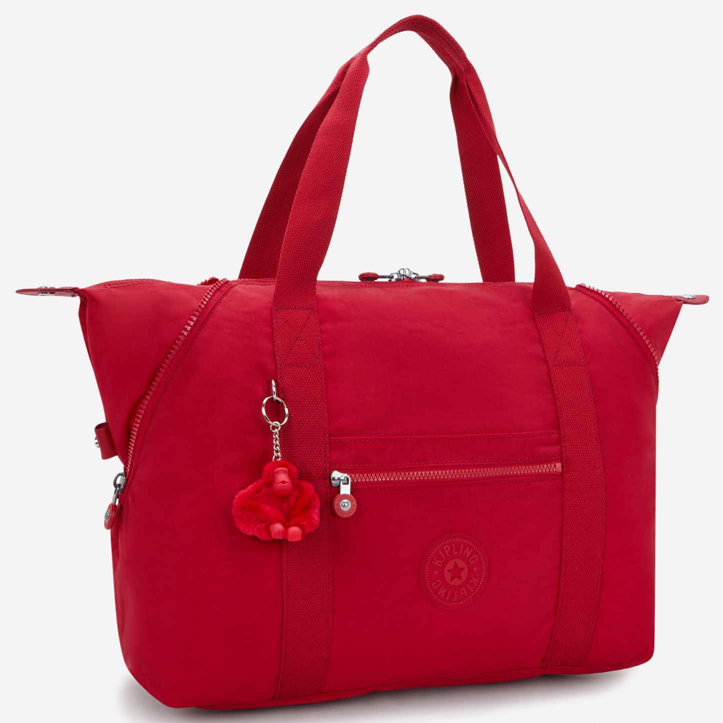 KIPLING Art M Ruby Red Large tote 13405-1NW