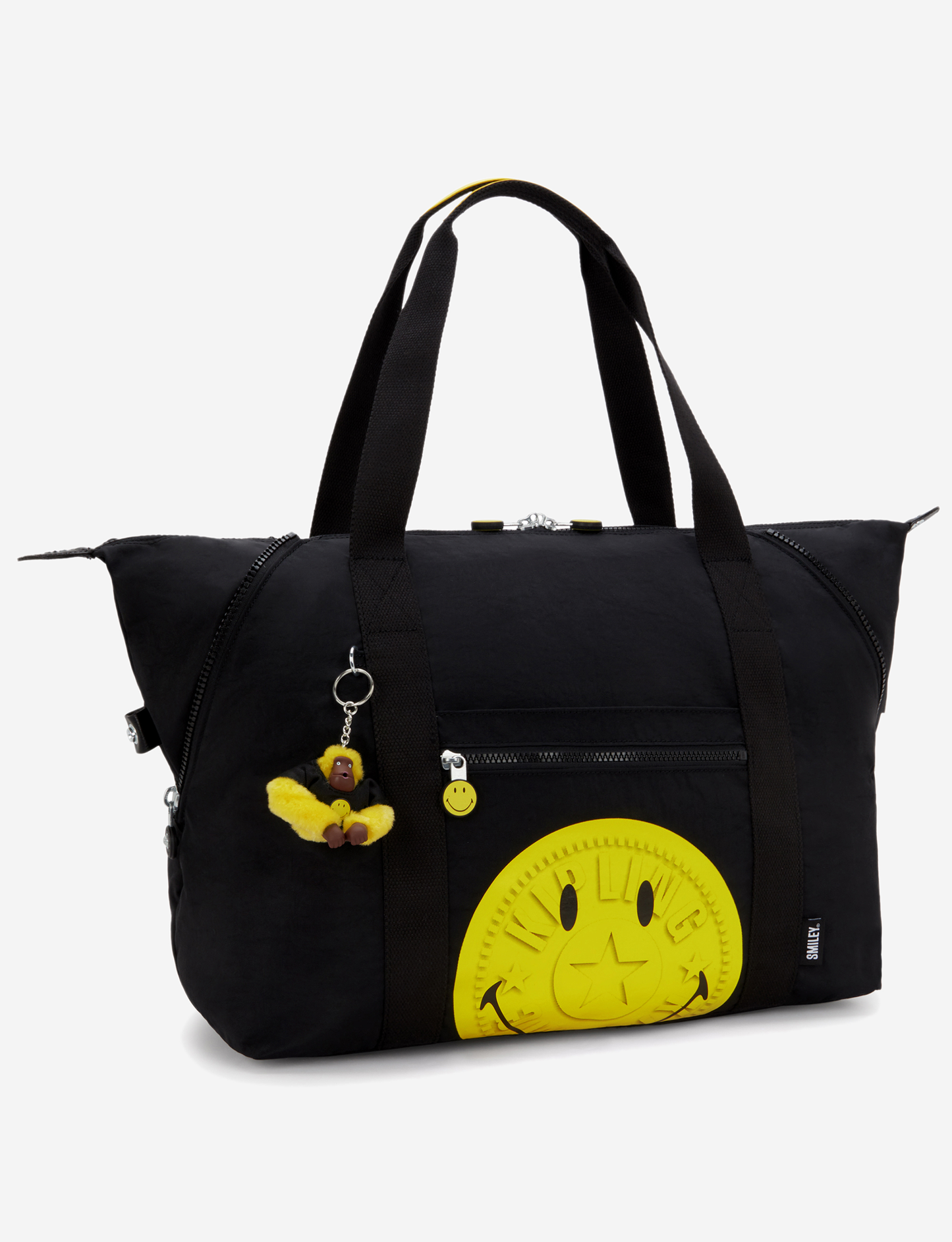 KIPLING Art M Yell Fun Black حقيبة يد كبيرة I8242-1KS