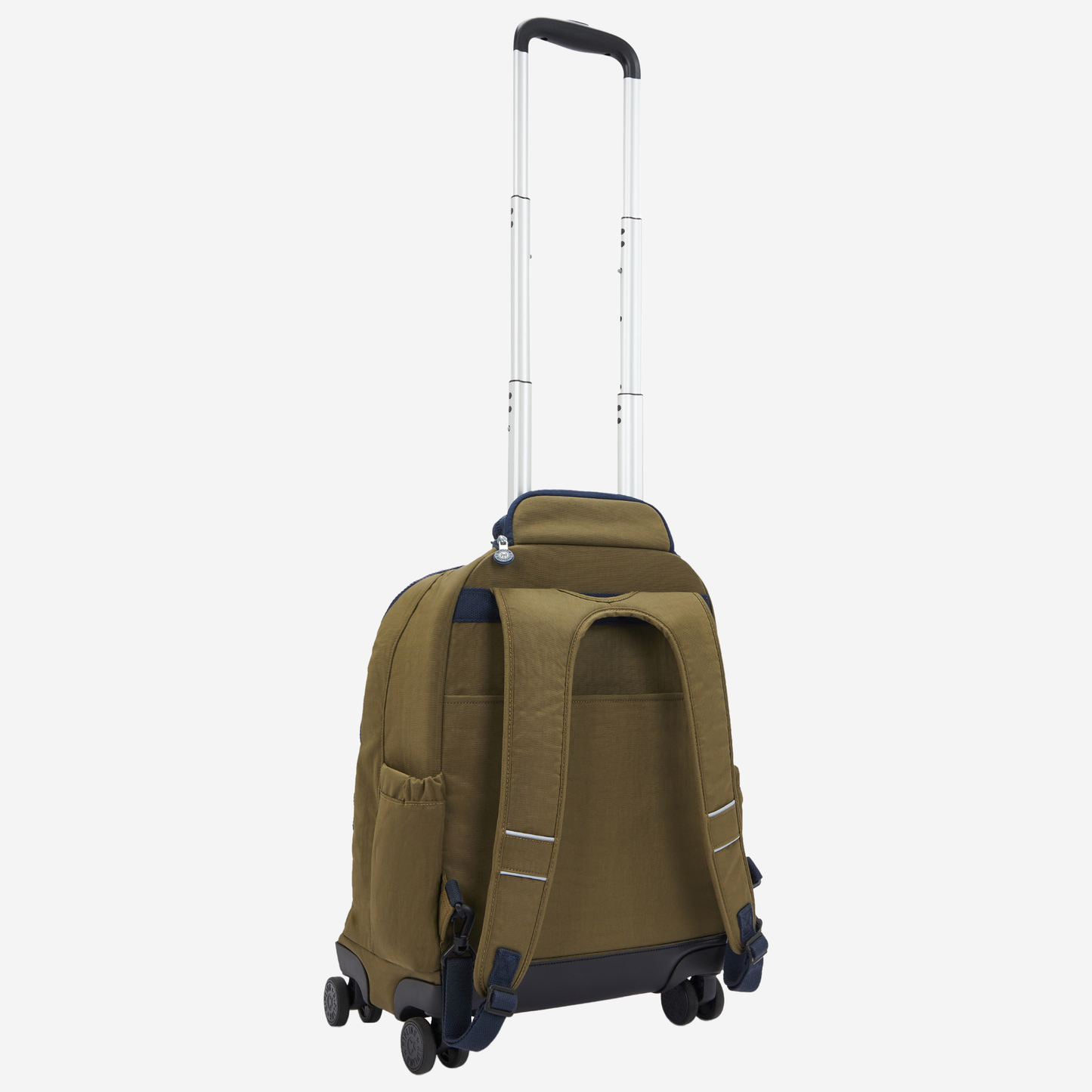 KIPLING New Zea Treasure Green Large wheeled backpack (with laptop compartment) I5246-1HW