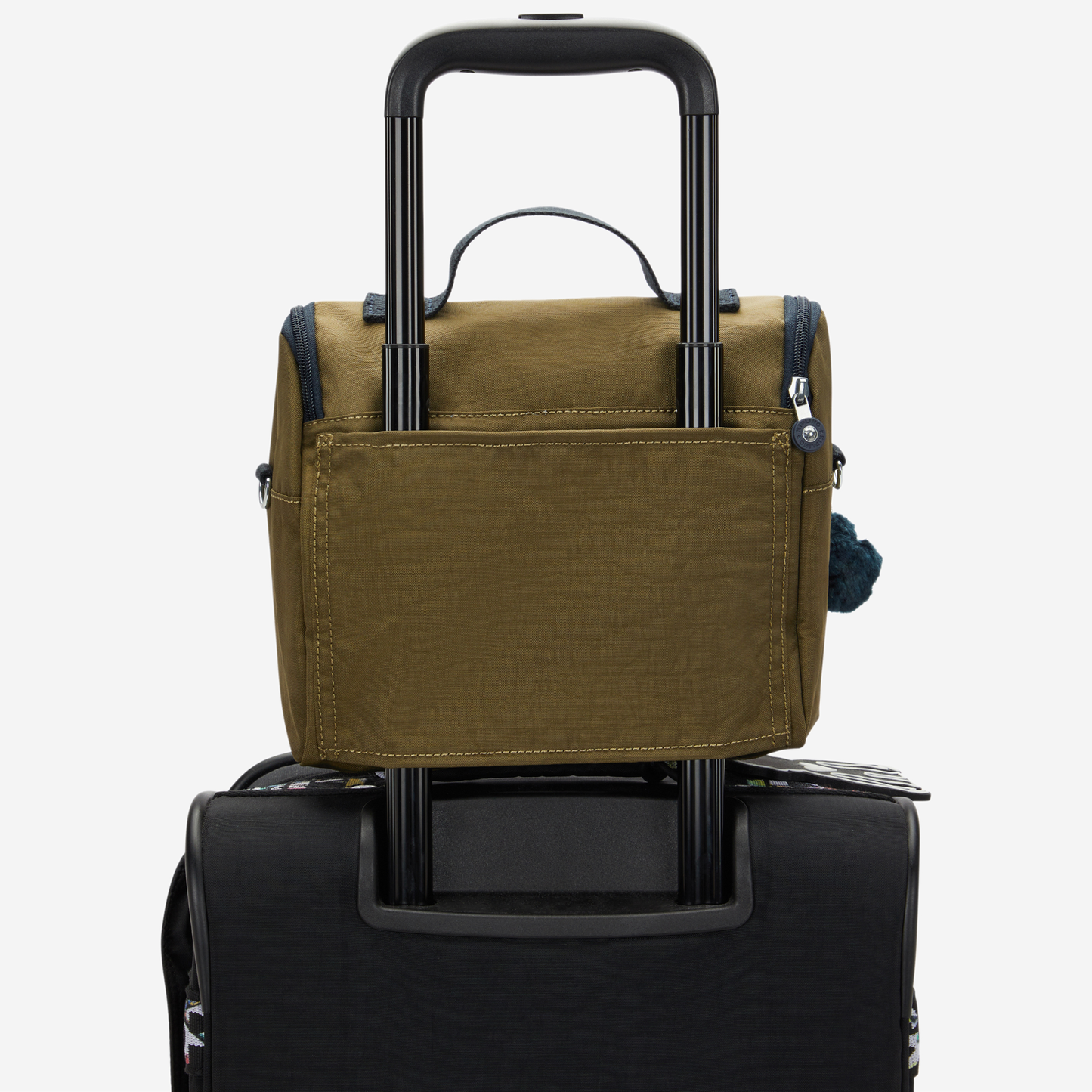 KIPLING New Kichirou Treasure Green Large lunchbag (with trolley sleeve) 15289-1HW