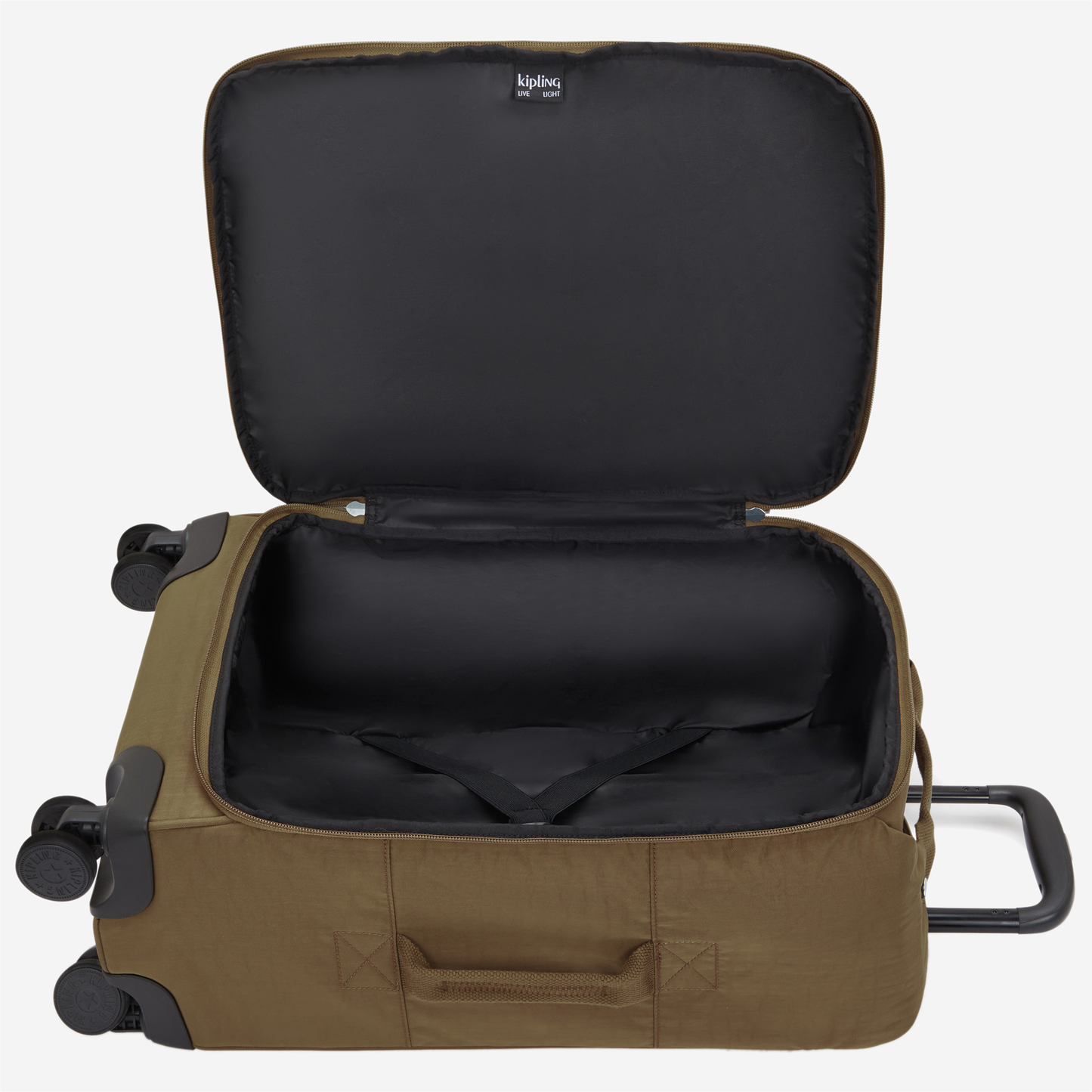 KIPLING Darcey Up S Smooth Khaki Small wheeled luggage I8670-1NA