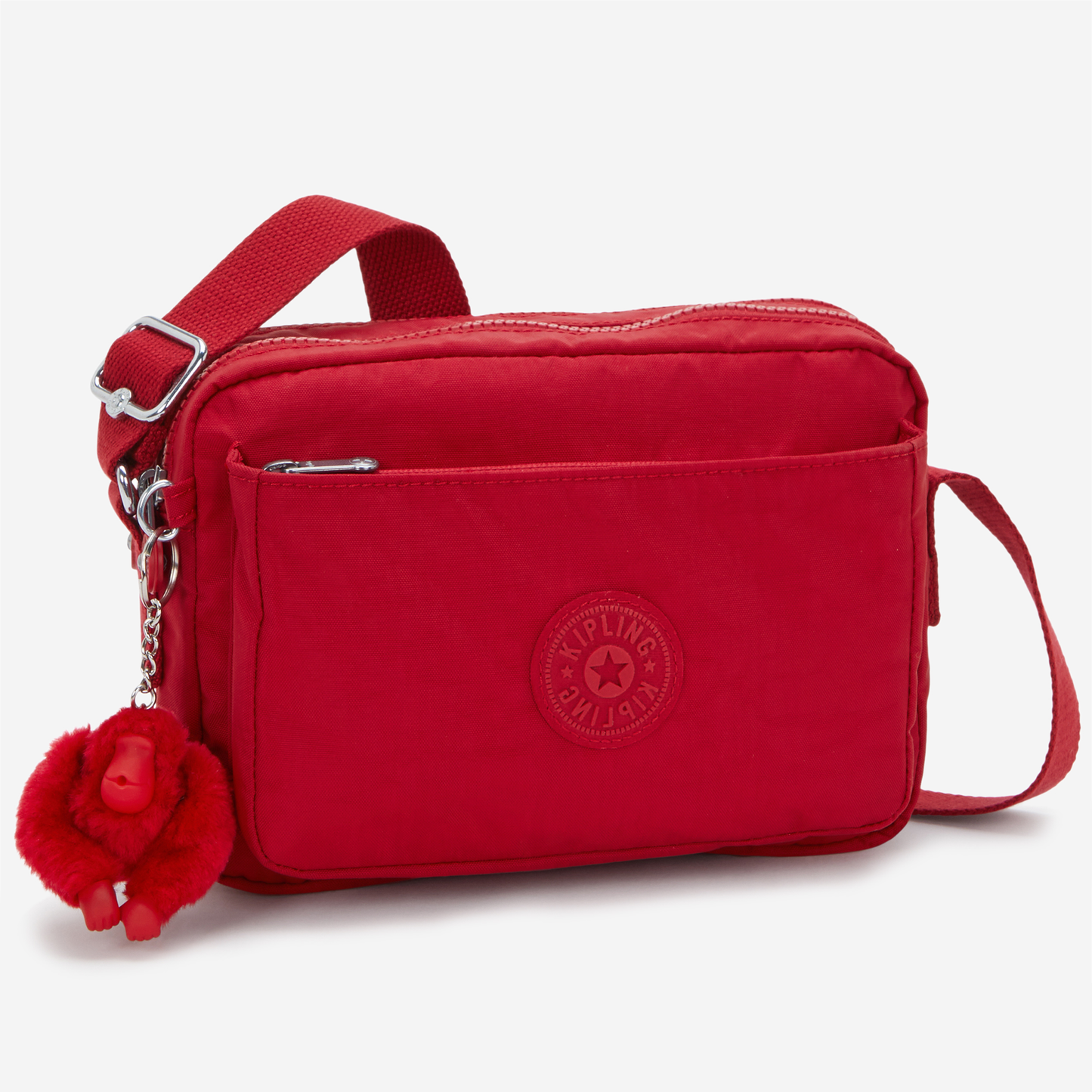 KIPLING Abanu M Ruby Red Medium crossbody I7076-1NW
