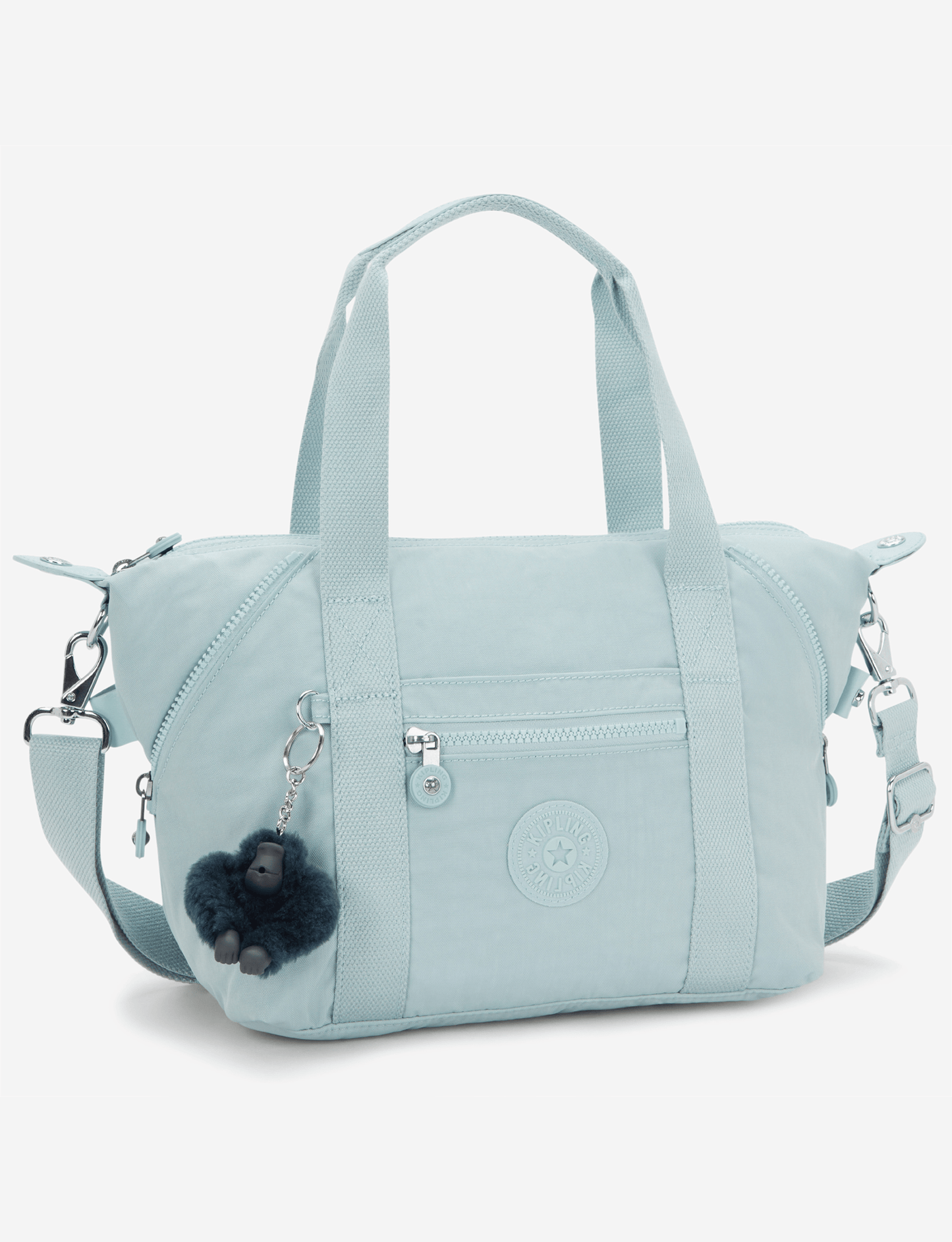 حقيبة يد صغيرة KIPLING Art Mini Breezy Blue (مع حزام كتف قابل للإزالة) 01327-5TA