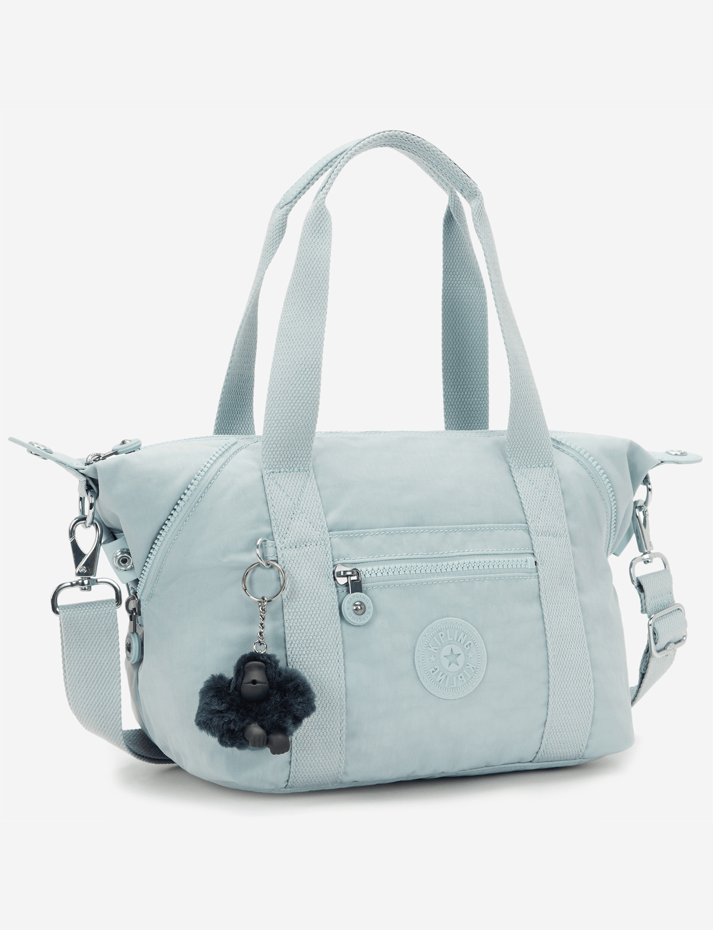 حقيبة يد صغيرة KIPLING Art Mini Breezy Blue (مع حزام كتف قابل للإزالة) 01327-5TA