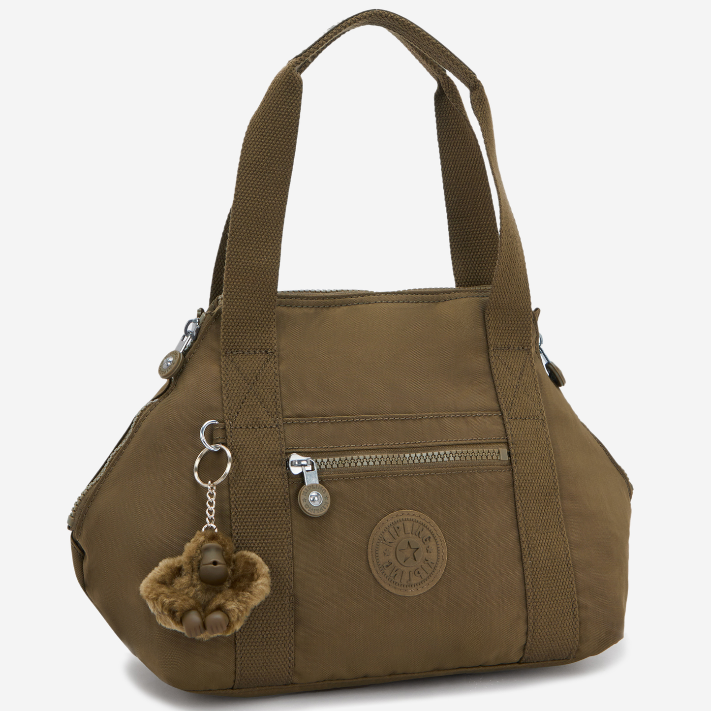 KIPLING Art Mini Smooth Khaki Small handbag (with removable shoulderstrap) 01327-1NA