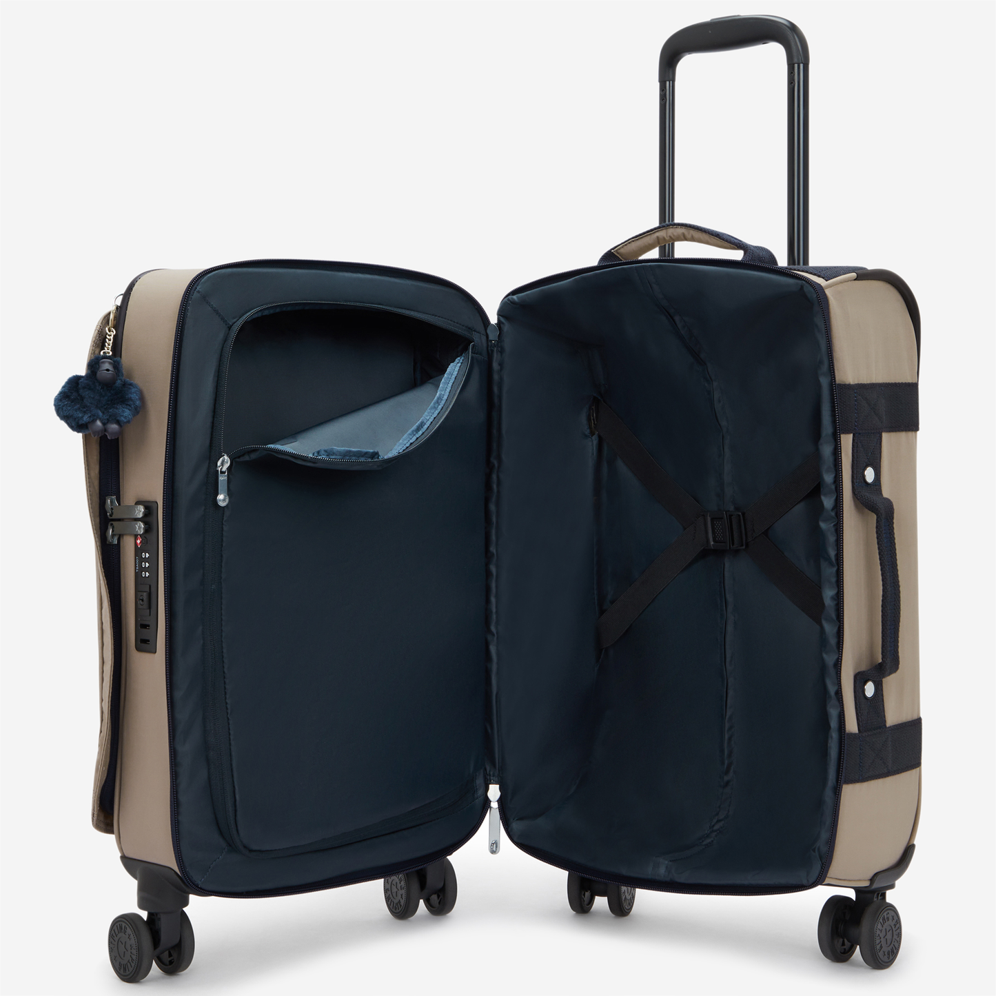 KIPLING Spontaneous S Soft Taupe C Small wheeled luggage I5508-7ML