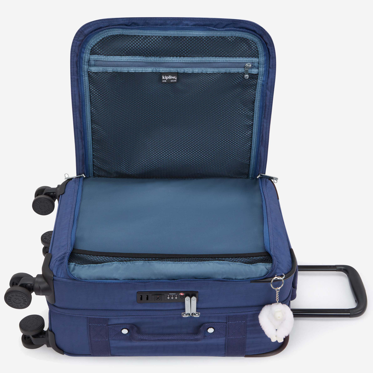 KIPLING Spontaneous S Casual Blue C Small wheeled luggage I5508-3RA