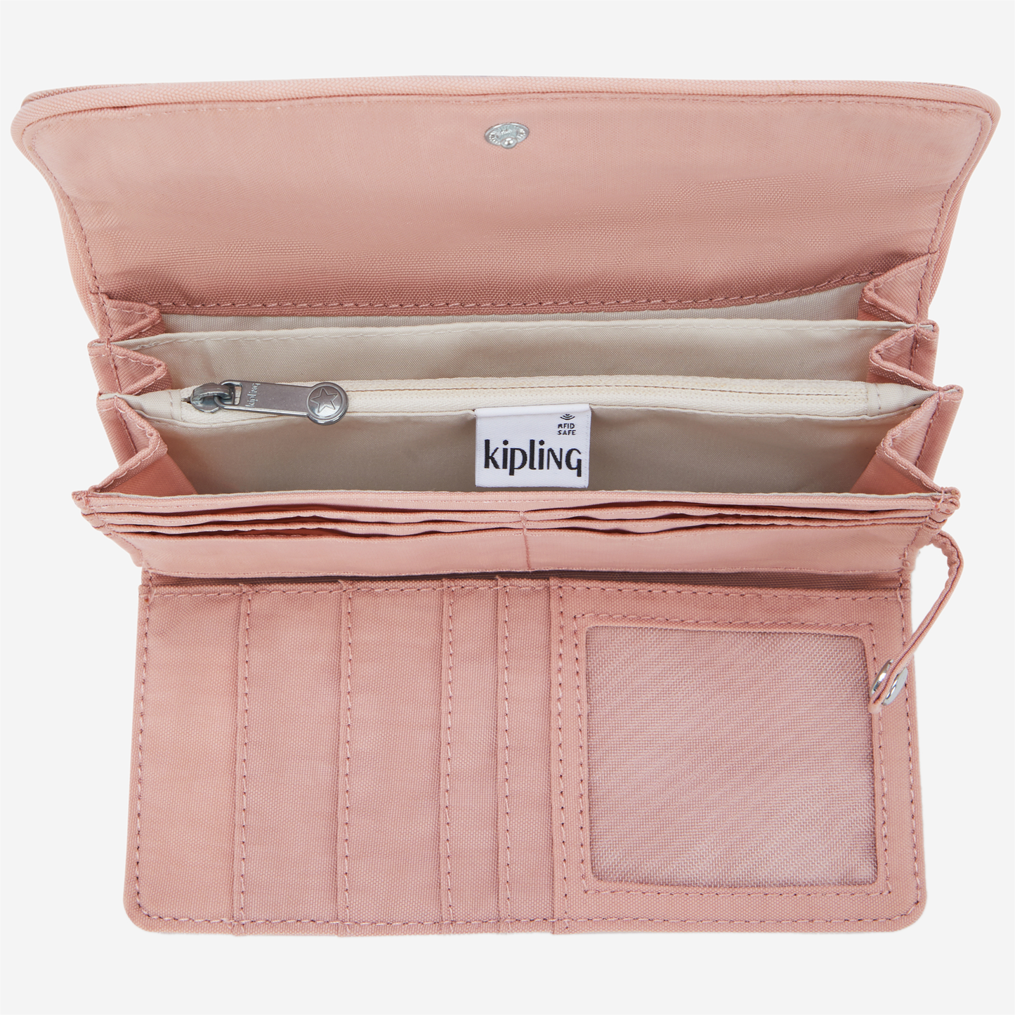 KIPLING Money Land Memory Pink Large wallet I4191-0PN