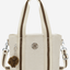 KIPLING Minta M Up حقيبة توتس (رمل ناعم متوسط) (مع حزام كتف قابل للإزالة) I8642-9LO
